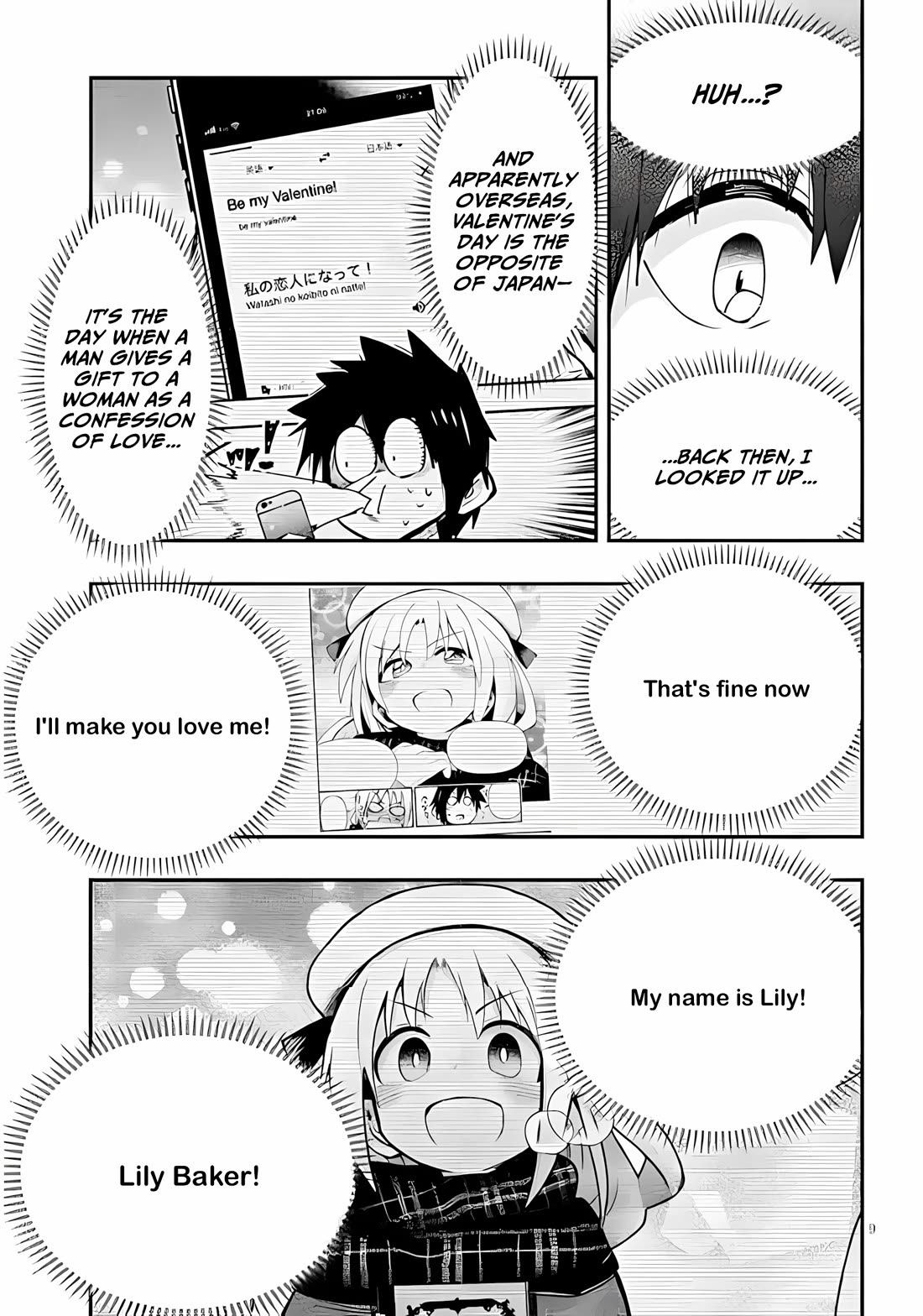 Cross-Cultural Exchange With the Girl at the Arcade chapter 149 page 9