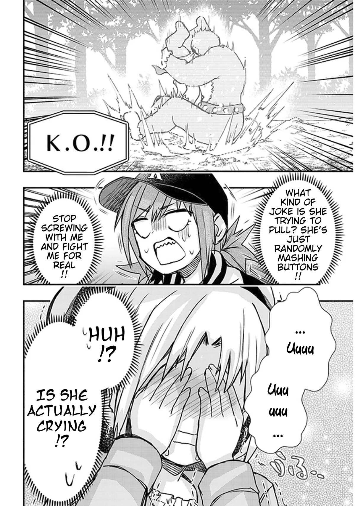 Cross-Cultural Exchange With the Girl at the Arcade chapter 21 page 10