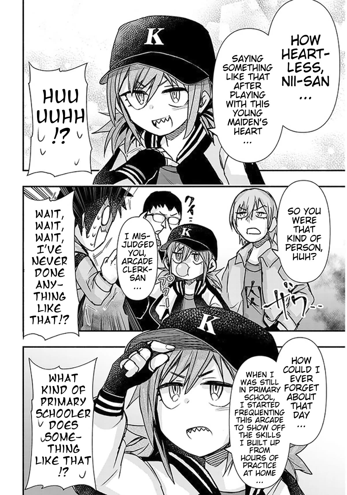 Cross-Cultural Exchange With the Girl at the Arcade chapter 21 page 4