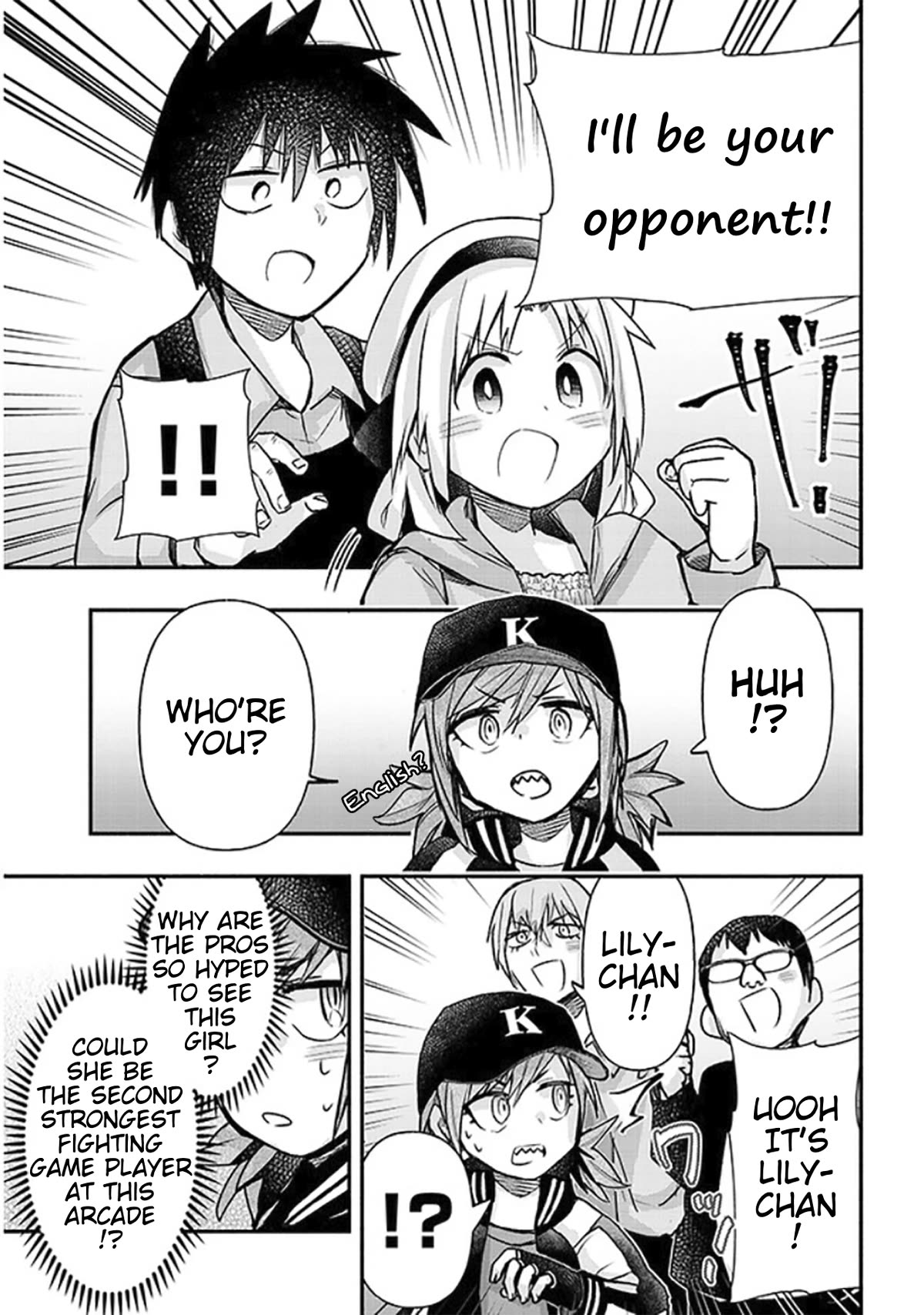 Cross-Cultural Exchange With the Girl at the Arcade chapter 21 page 7