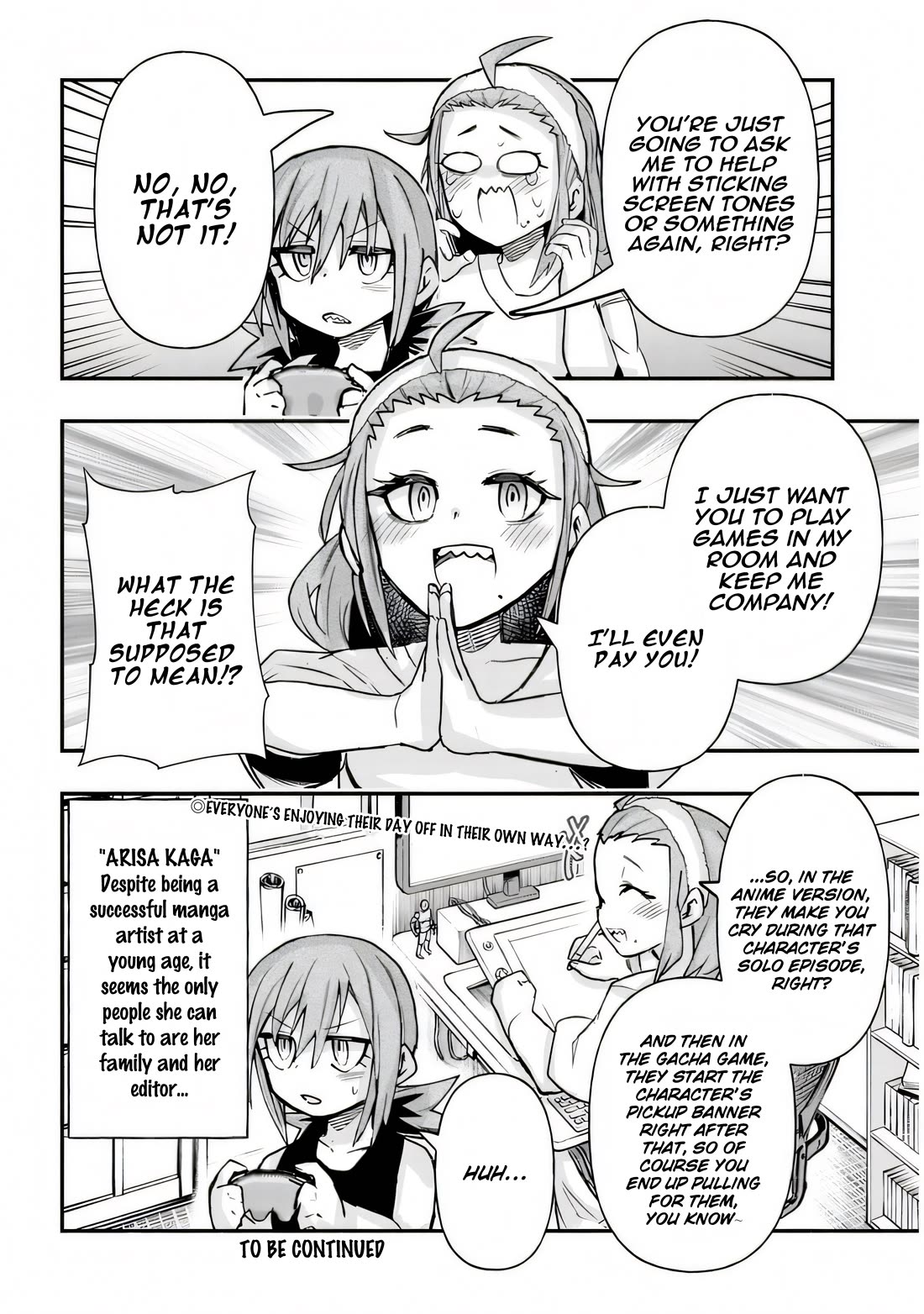 Cross-Cultural Exchange With the Girl at the Arcade chapter 28 page 7