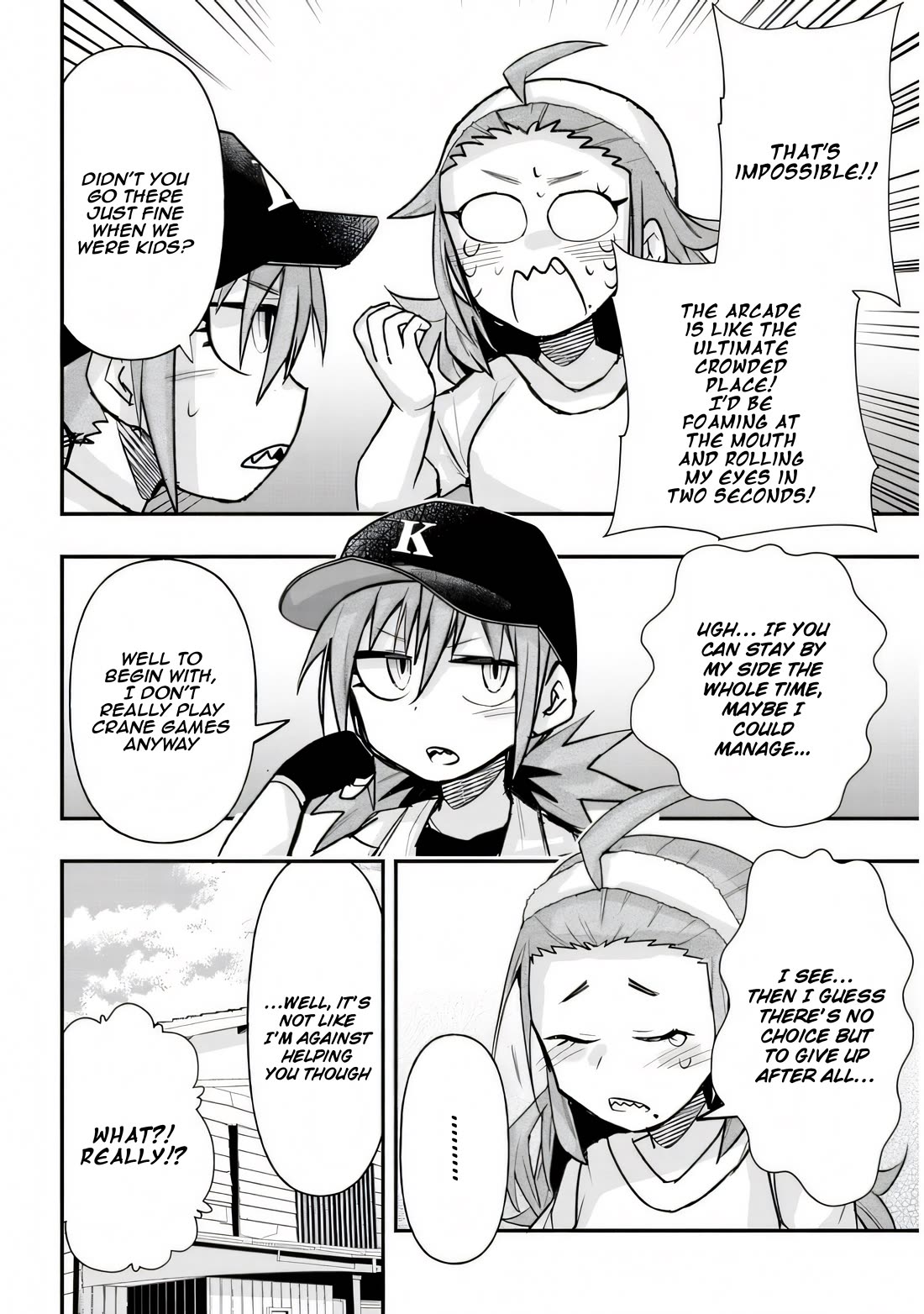 Cross-Cultural Exchange With the Girl at the Arcade chapter 30 page 3