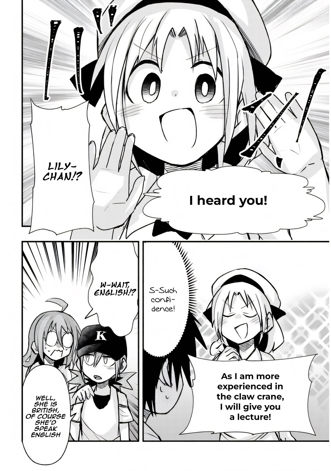 Cross-Cultural Exchange With the Girl at the Arcade chapter 30 page 7