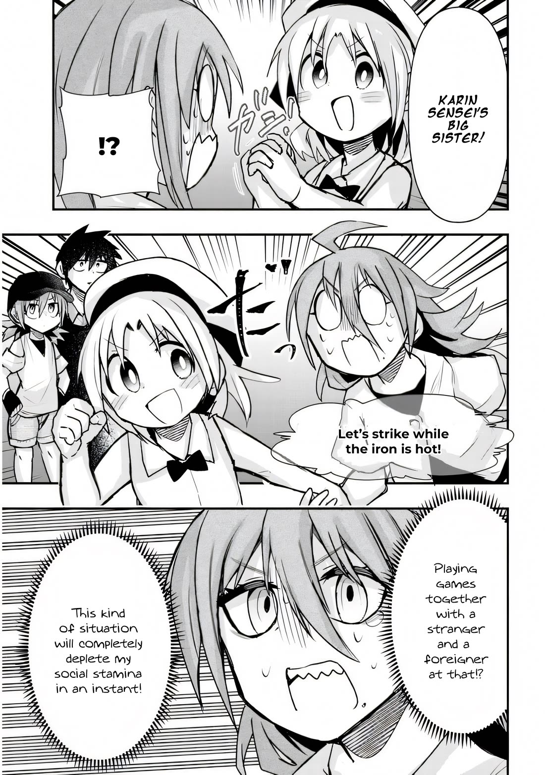Cross-Cultural Exchange With the Girl at the Arcade chapter 30 page 8
