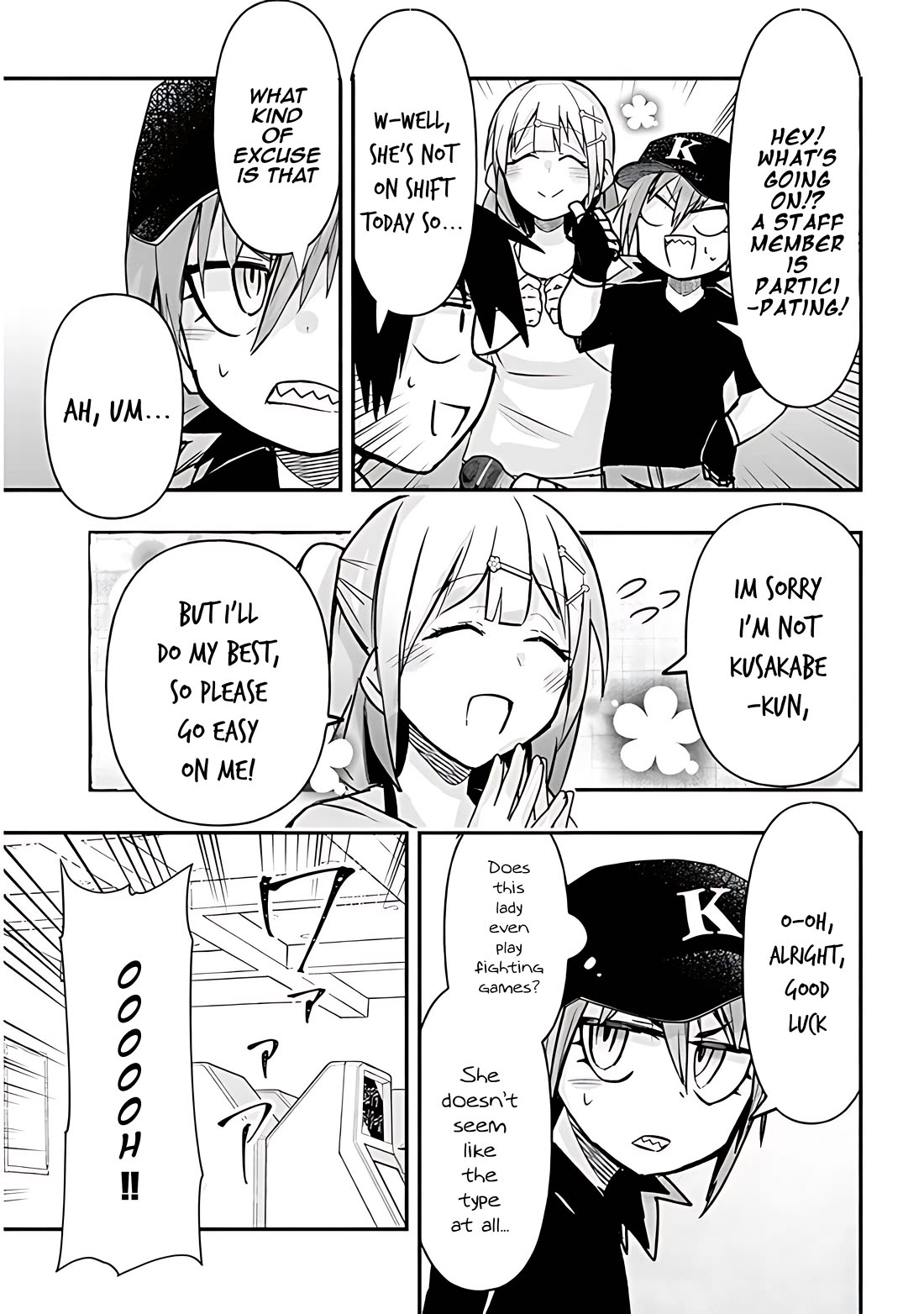 Cross-Cultural Exchange With the Girl at the Arcade chapter 32 page 12