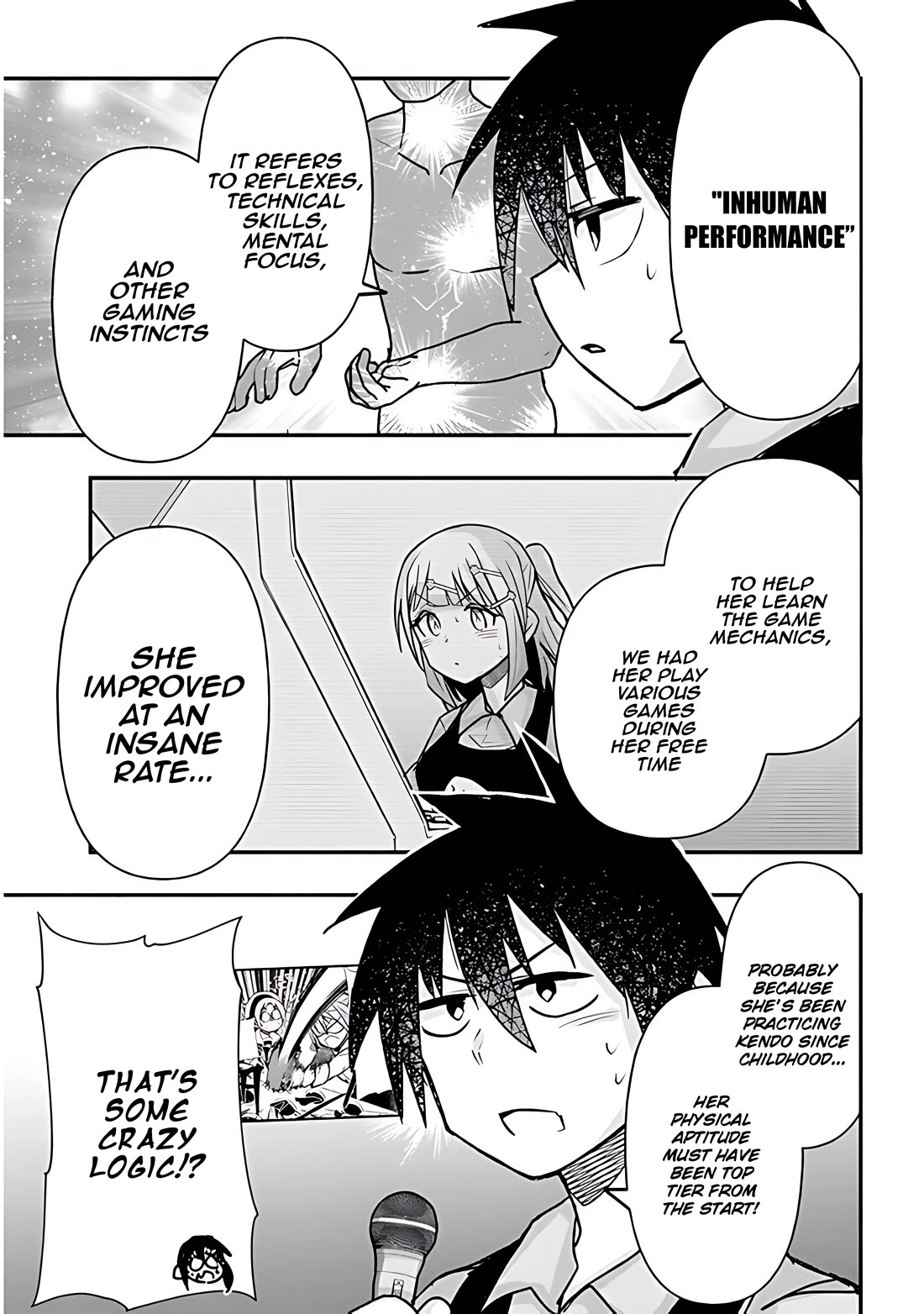 Cross-Cultural Exchange With the Girl at the Arcade chapter 32 page 14