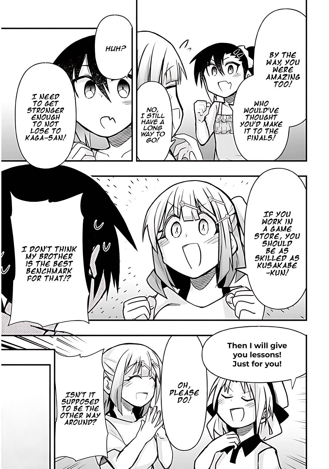 Cross-Cultural Exchange With the Girl at the Arcade chapter 33 page 12