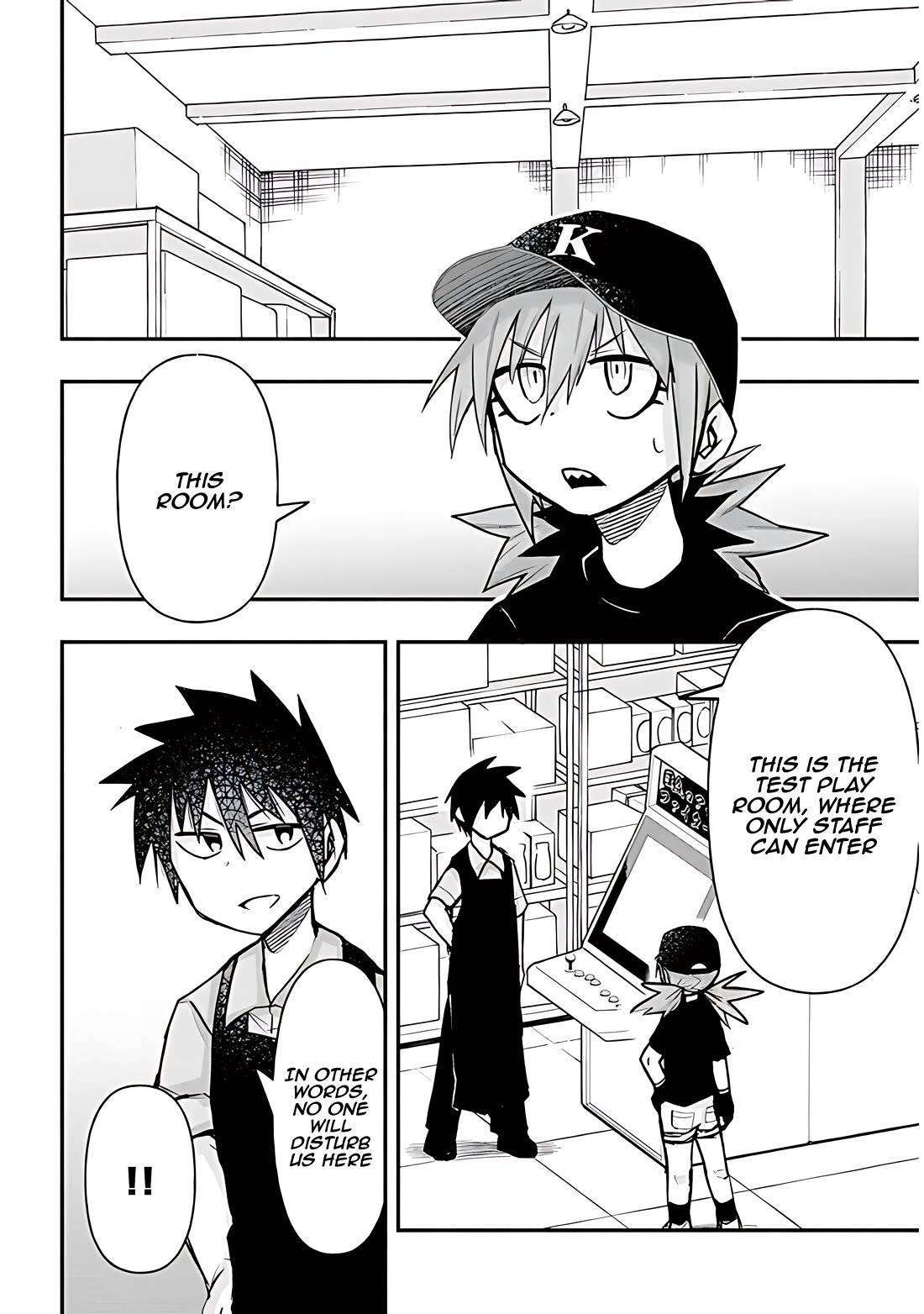 Cross-Cultural Exchange With the Girl at the Arcade chapter 33 page 13