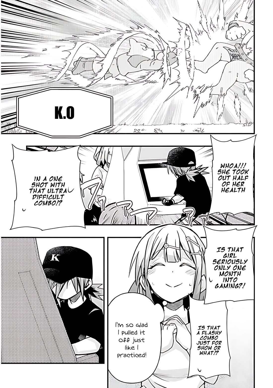 Cross-Cultural Exchange With the Girl at the Arcade chapter 33 page 6