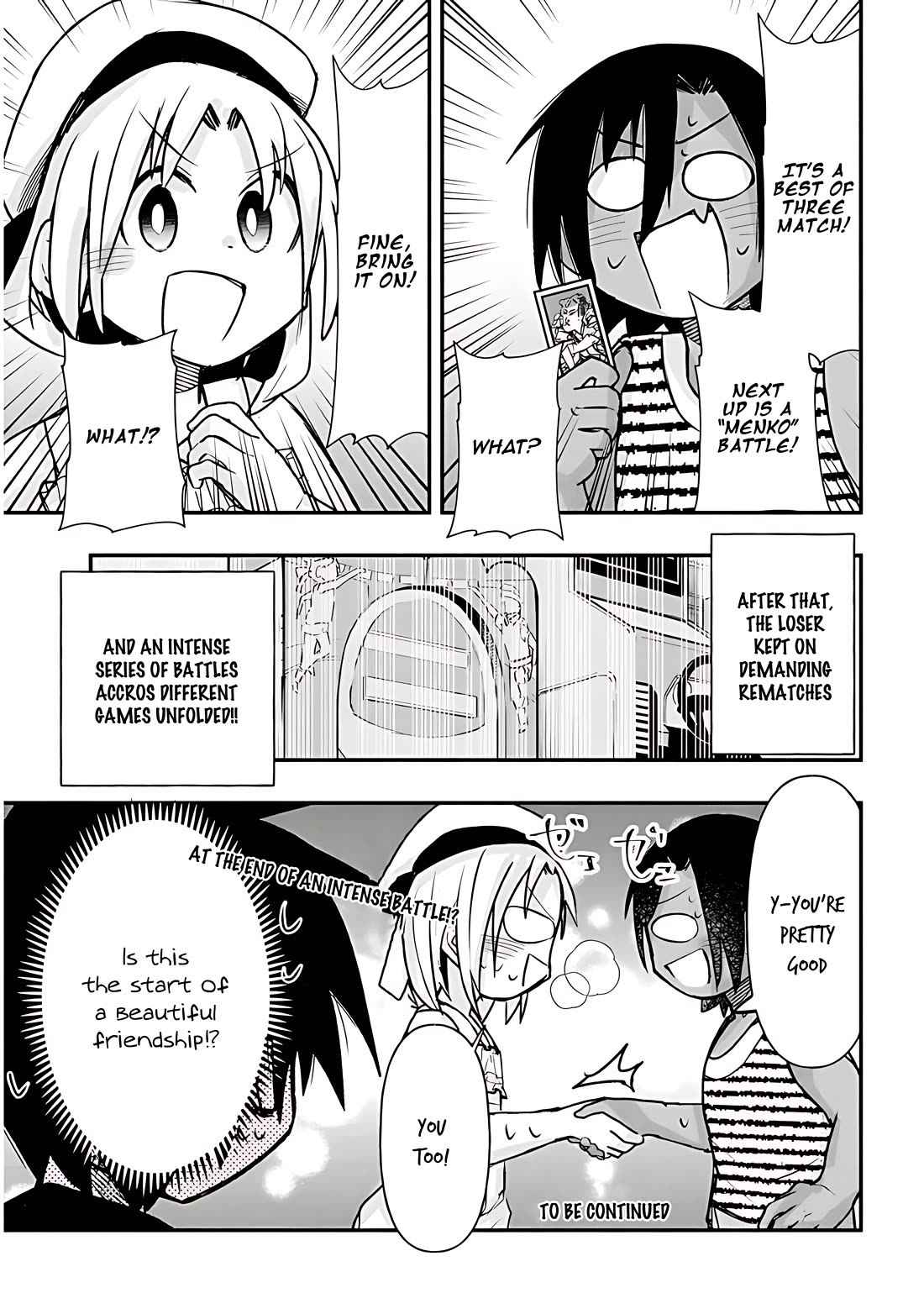 Cross-Cultural Exchange With the Girl at the Arcade chapter 35 page 12