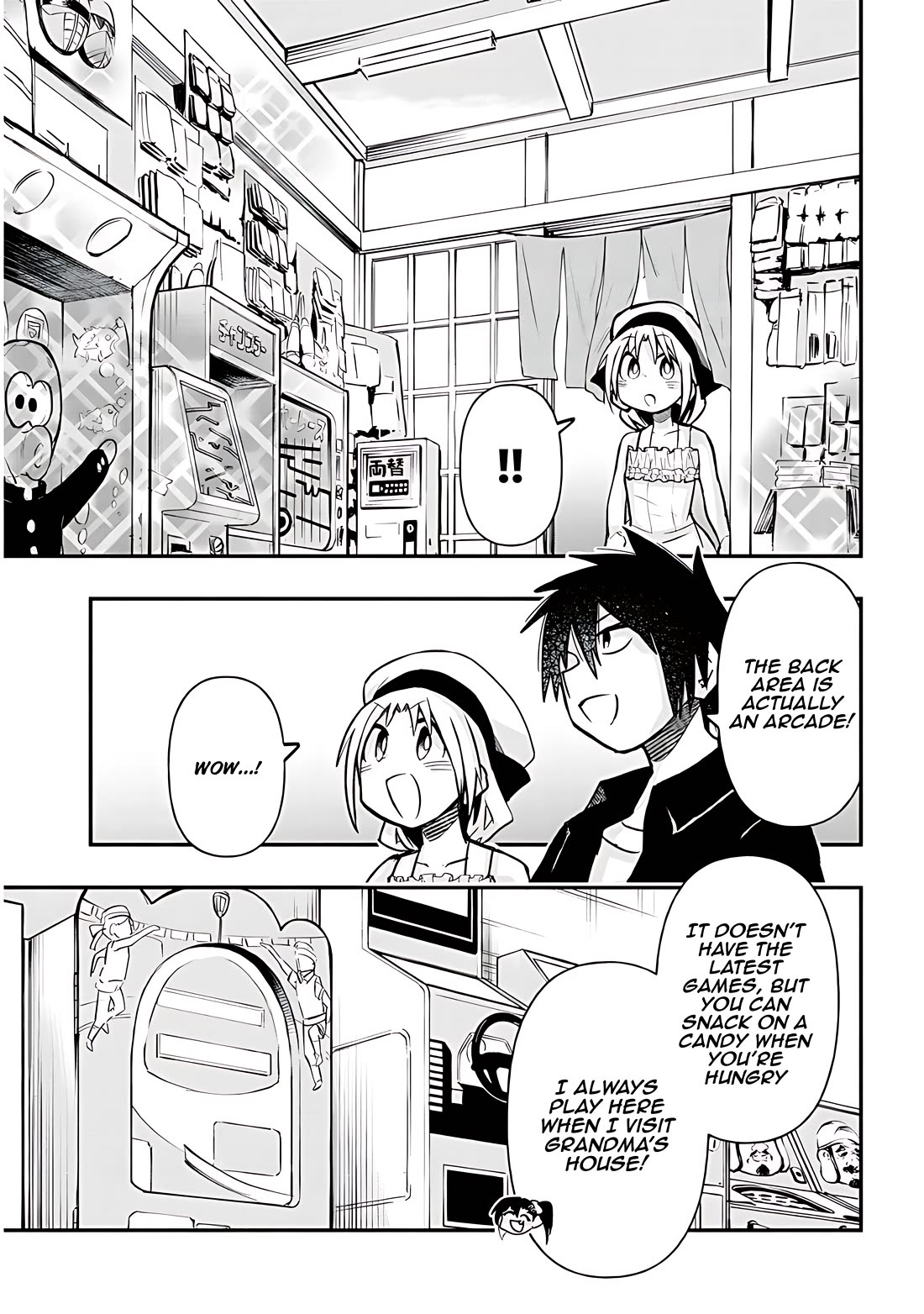 Cross-Cultural Exchange With the Girl at the Arcade chapter 35 page 6