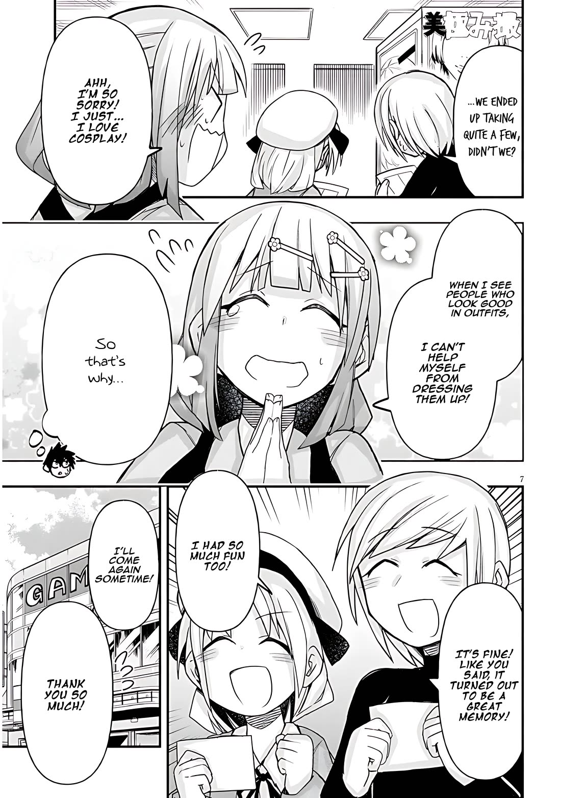 Cross-Cultural Exchange With the Girl at the Arcade chapter 43 page 7