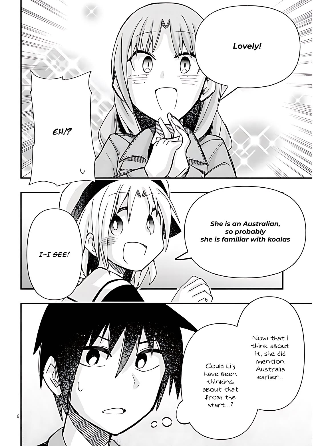 Cross-Cultural Exchange With the Girl at the Arcade chapter 46 page 6