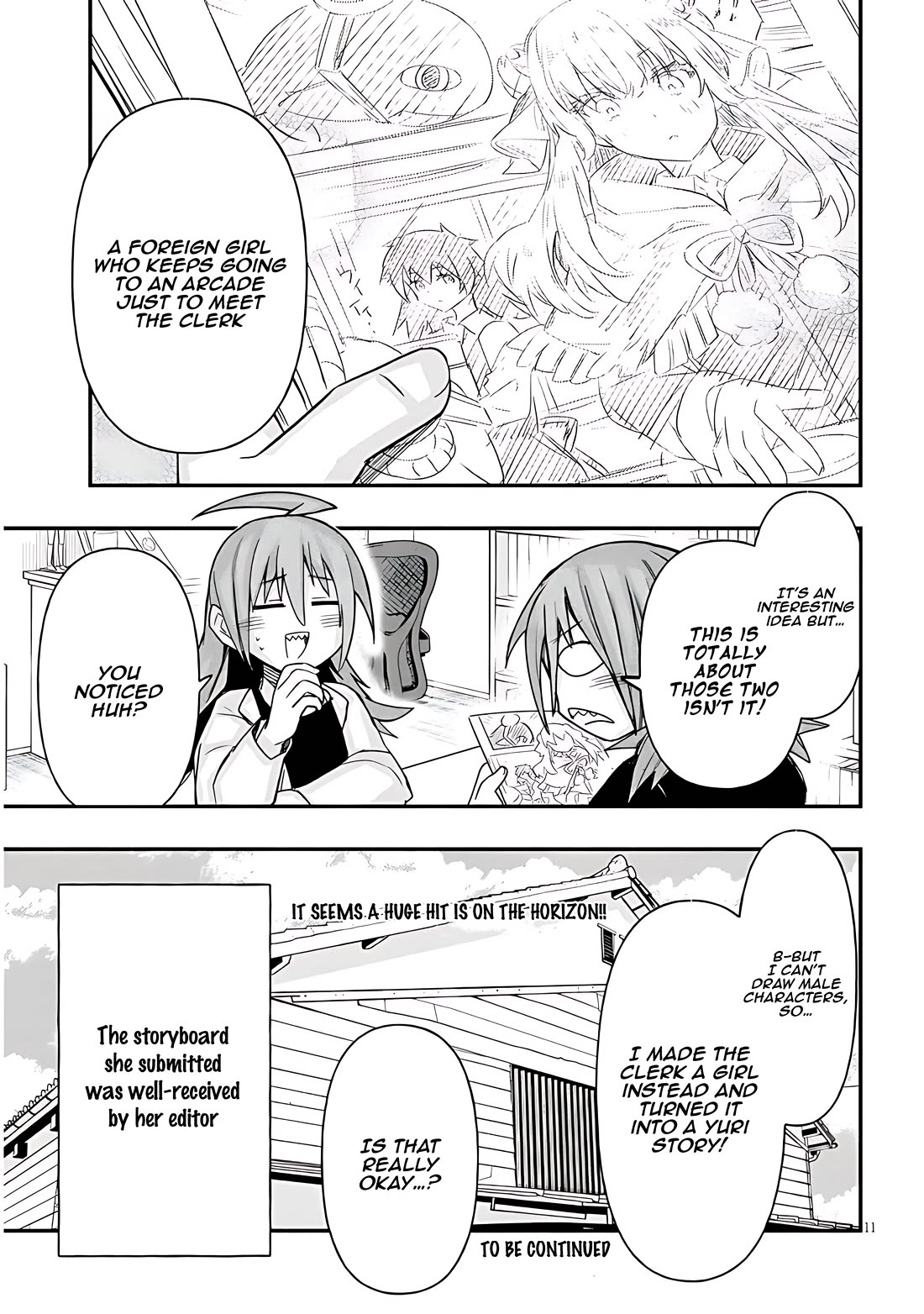 Cross-Cultural Exchange With the Girl at the Arcade chapter 47 page 11