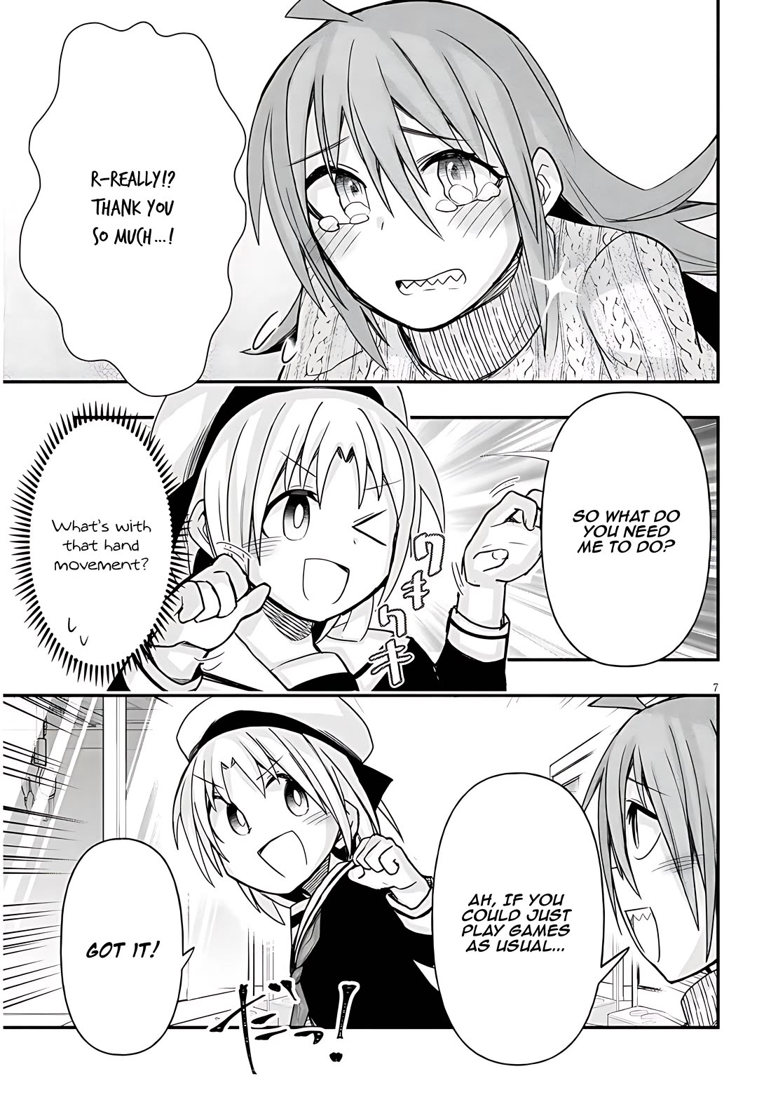 Cross-Cultural Exchange With the Girl at the Arcade chapter 47 page 7