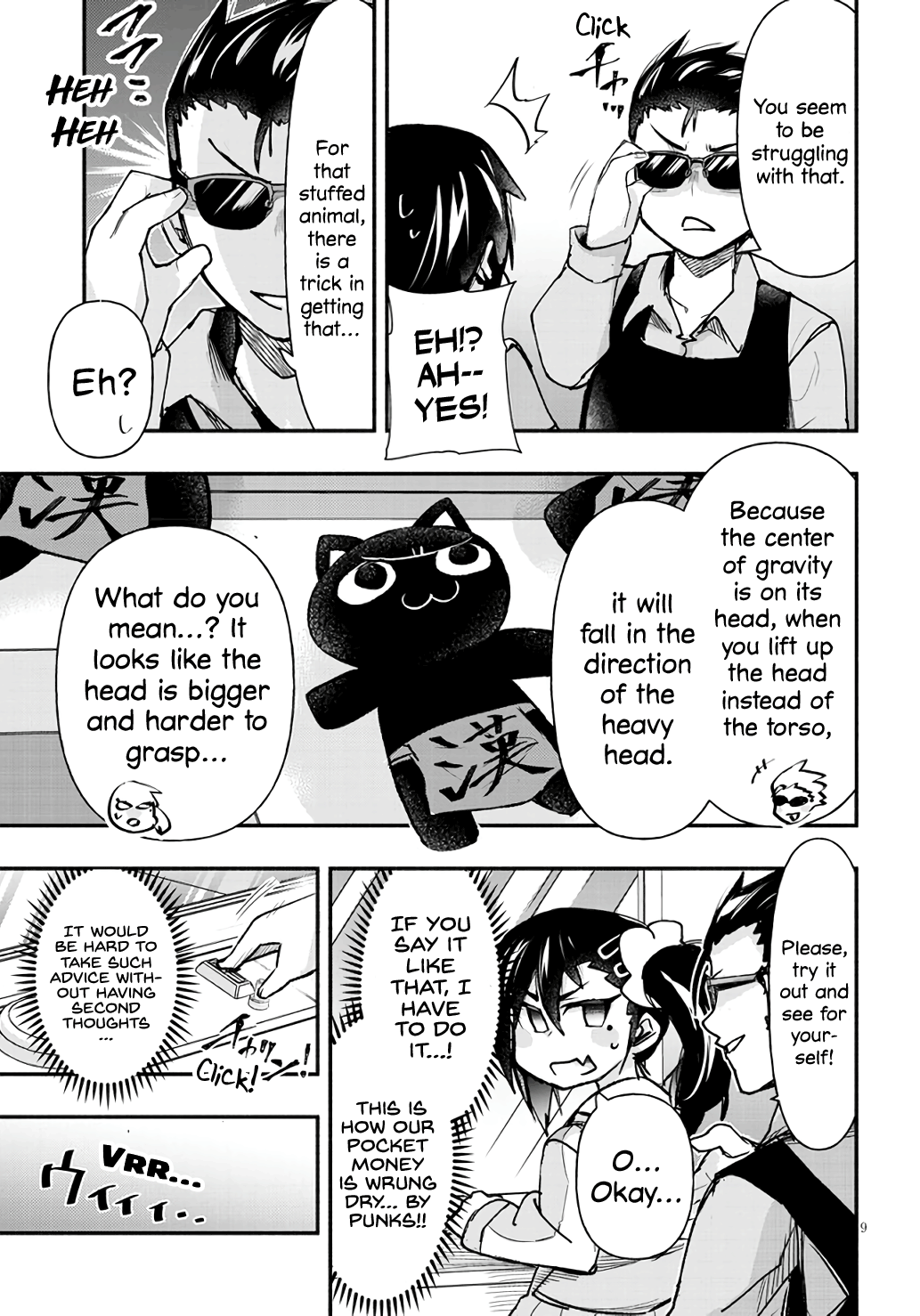 Cross-Cultural Exchange With the Girl at the Arcade chapter 5 page 9