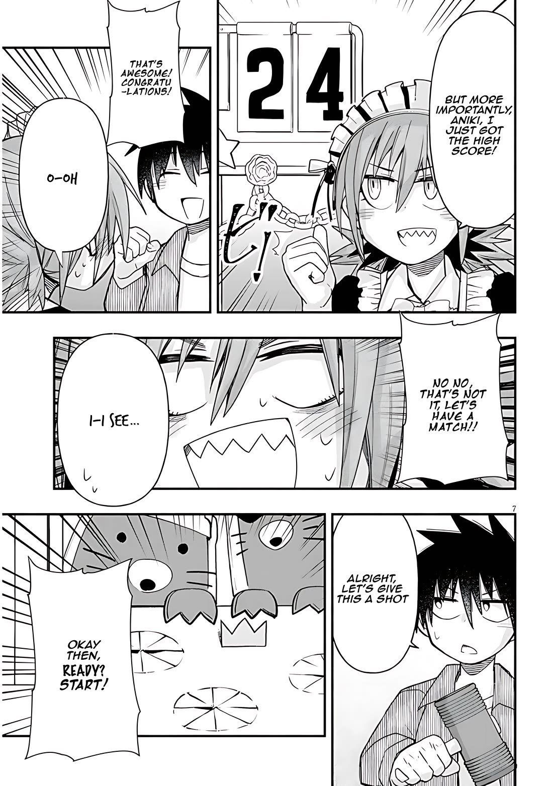 Cross-Cultural Exchange With the Girl at the Arcade chapter 51 page 7