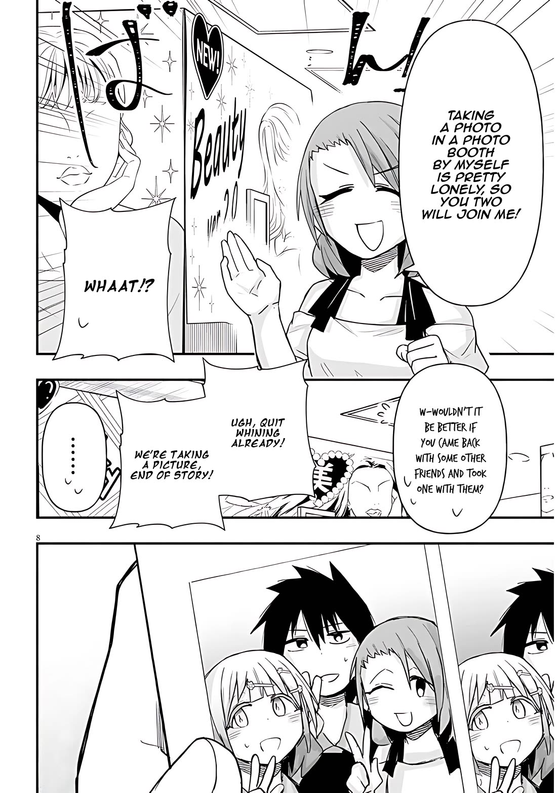 Cross-Cultural Exchange With the Girl at the Arcade chapter 55 page 8