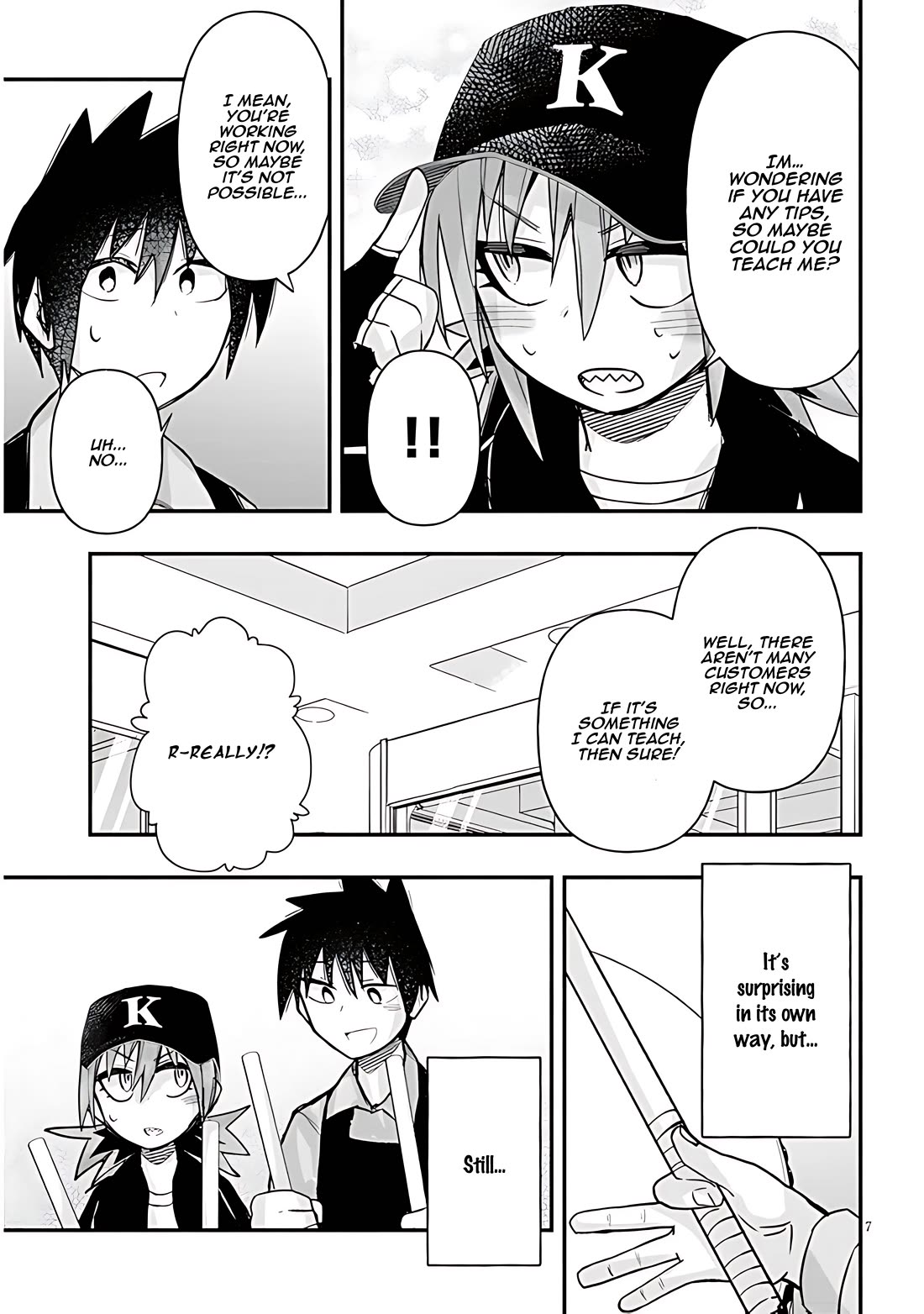 Cross-Cultural Exchange With the Girl at the Arcade chapter 58 page 7