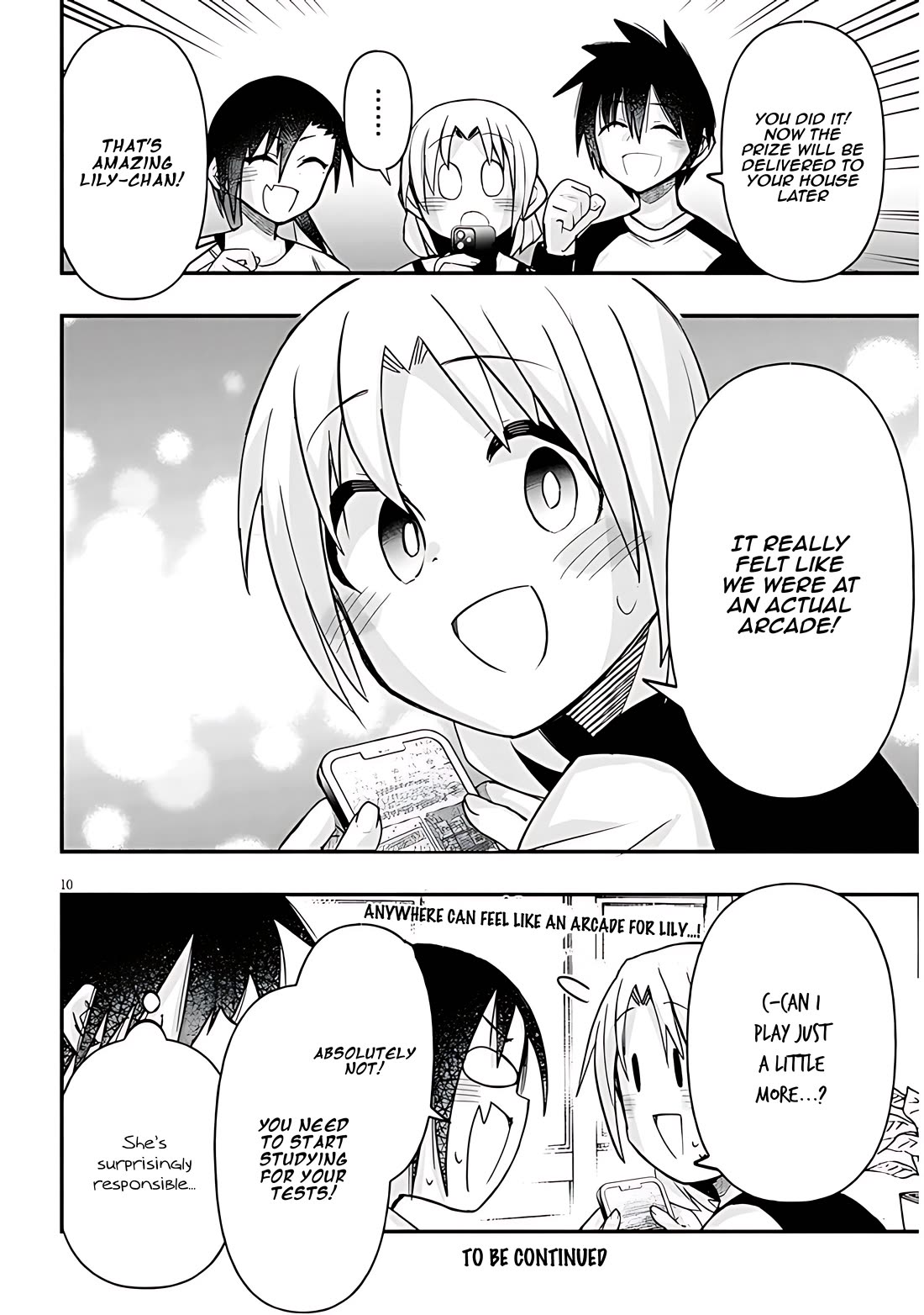 Cross-Cultural Exchange With the Girl at the Arcade chapter 59 page 10