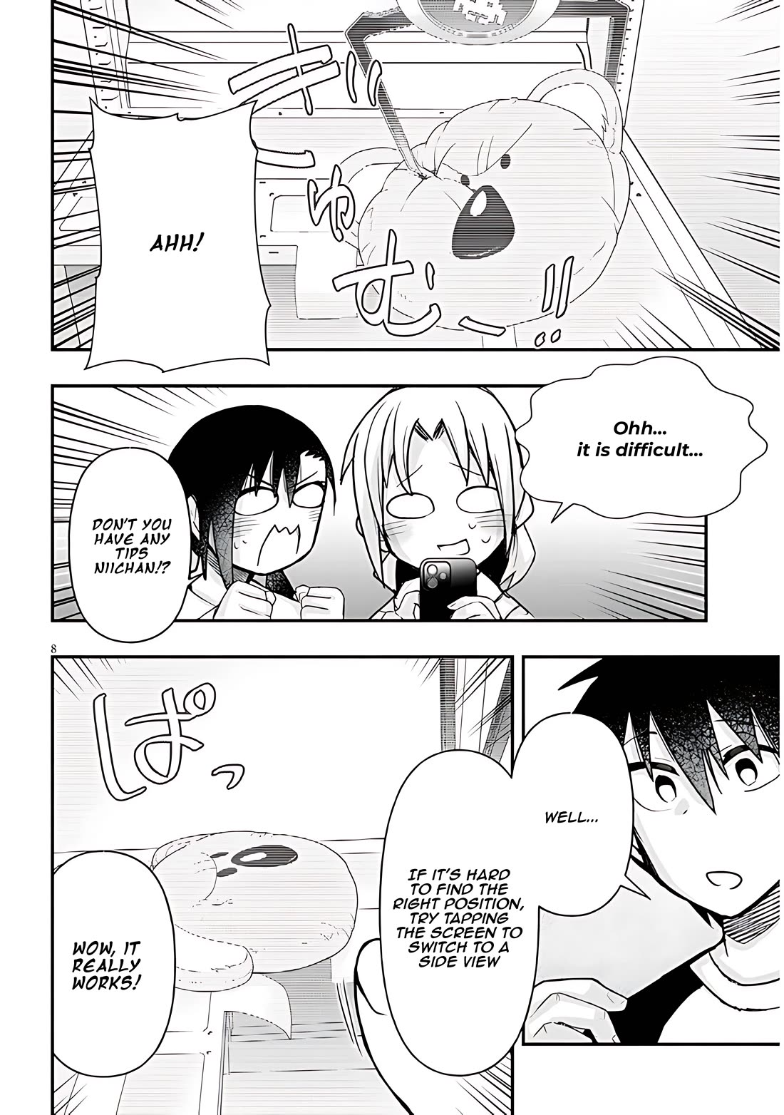 Cross-Cultural Exchange With the Girl at the Arcade chapter 59 page 8