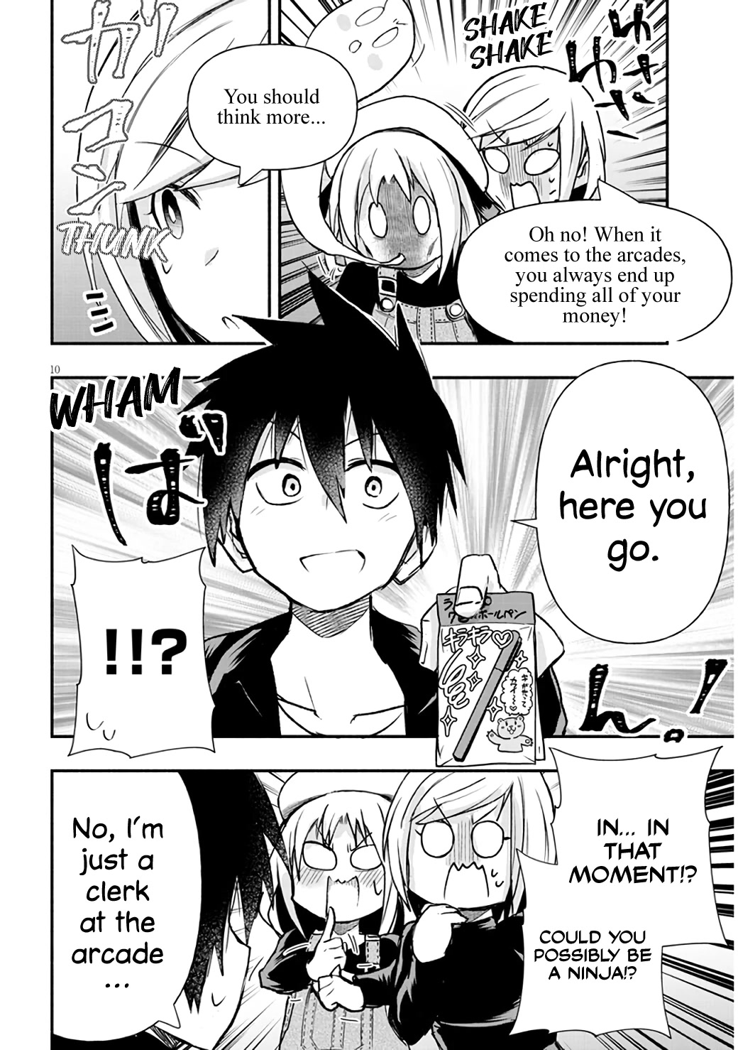 Cross-Cultural Exchange With the Girl at the Arcade chapter 6 page 10