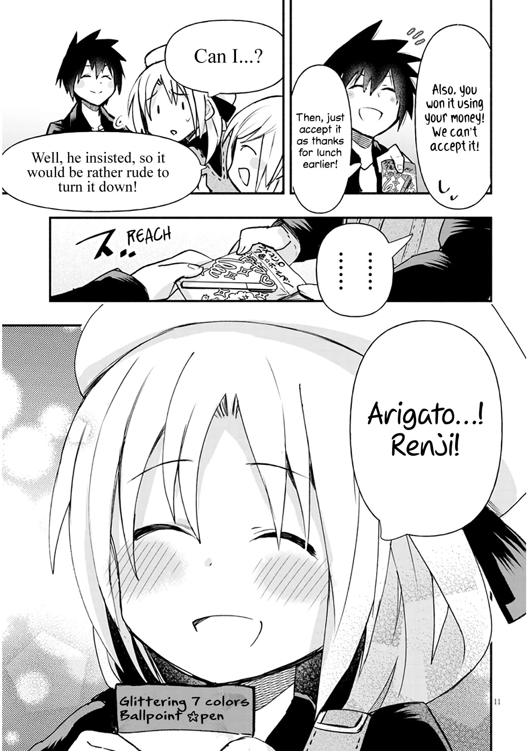 Cross-Cultural Exchange With the Girl at the Arcade chapter 6 page 11