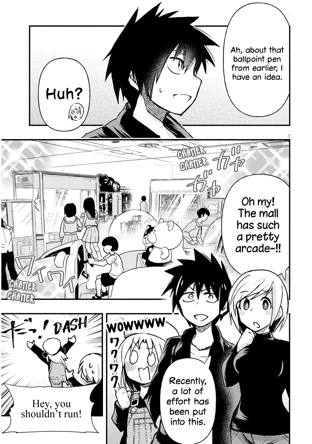 Cross-Cultural Exchange With the Girl at the Arcade chapter 6 page 7