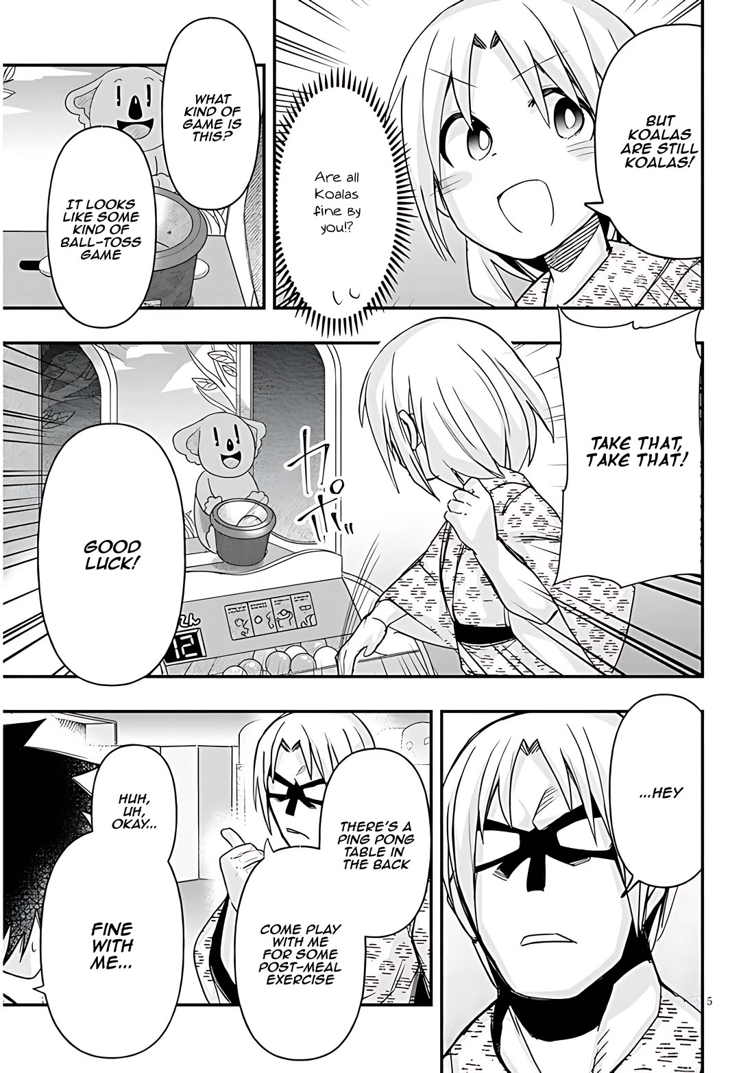 Cross-Cultural Exchange With the Girl at the Arcade chapter 62 page 5