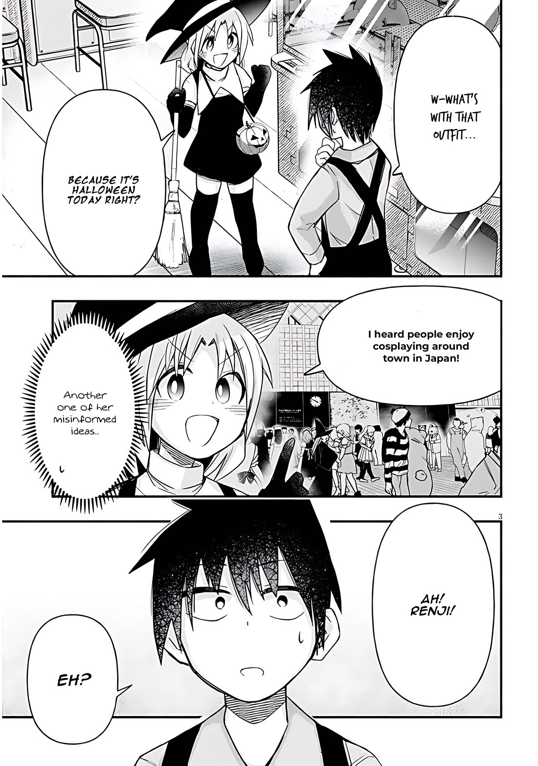 Cross-Cultural Exchange With the Girl at the Arcade chapter 63 page 3