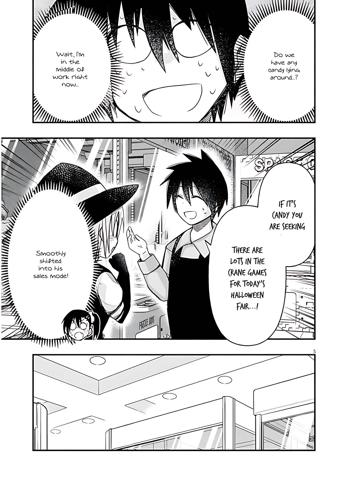 Cross-Cultural Exchange With the Girl at the Arcade chapter 63 page 5