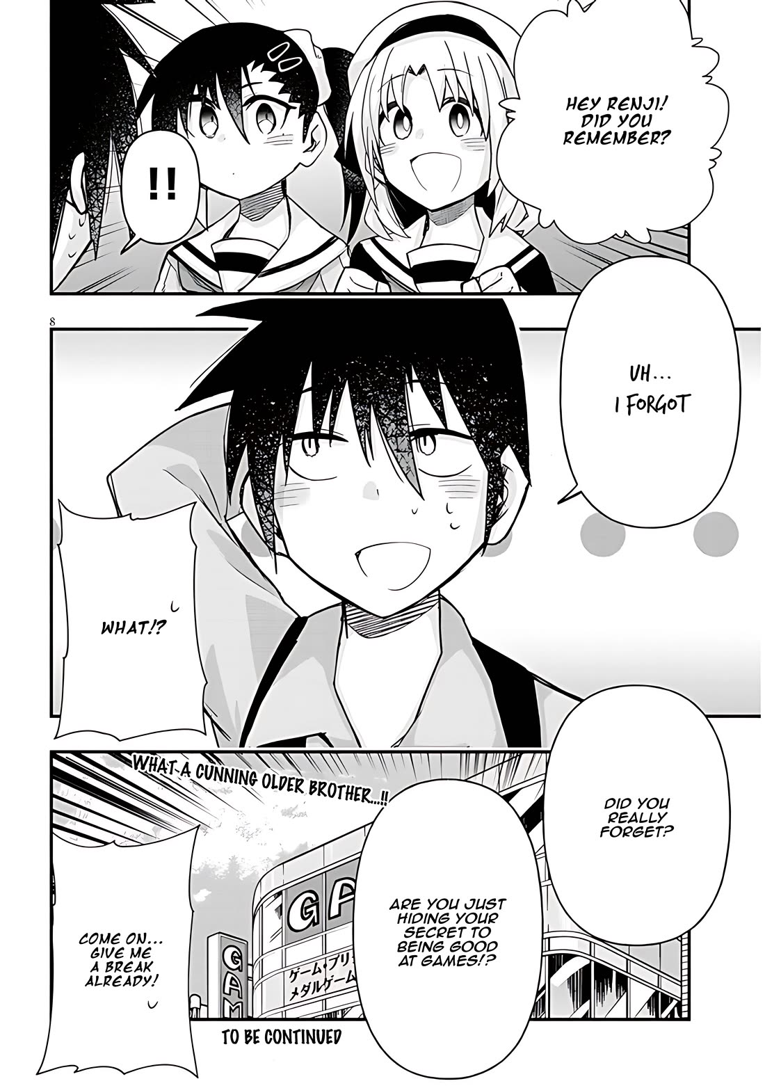 Cross-Cultural Exchange With the Girl at the Arcade chapter 64 page 8