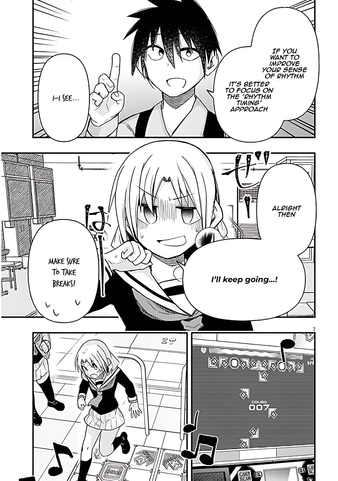 Cross-Cultural Exchange With the Girl at the Arcade chapter 65 page 7