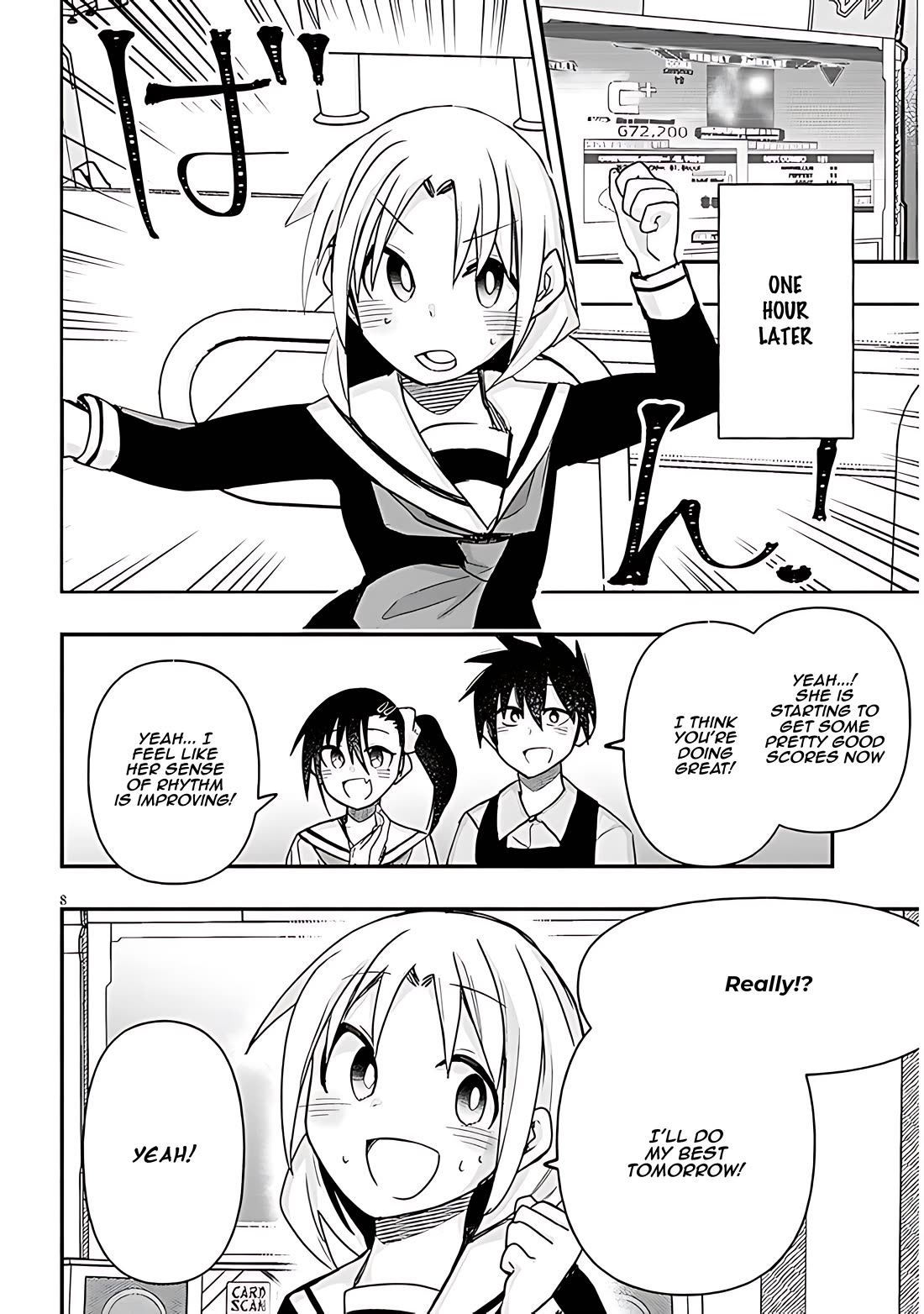 Cross-Cultural Exchange With the Girl at the Arcade chapter 65 page 8