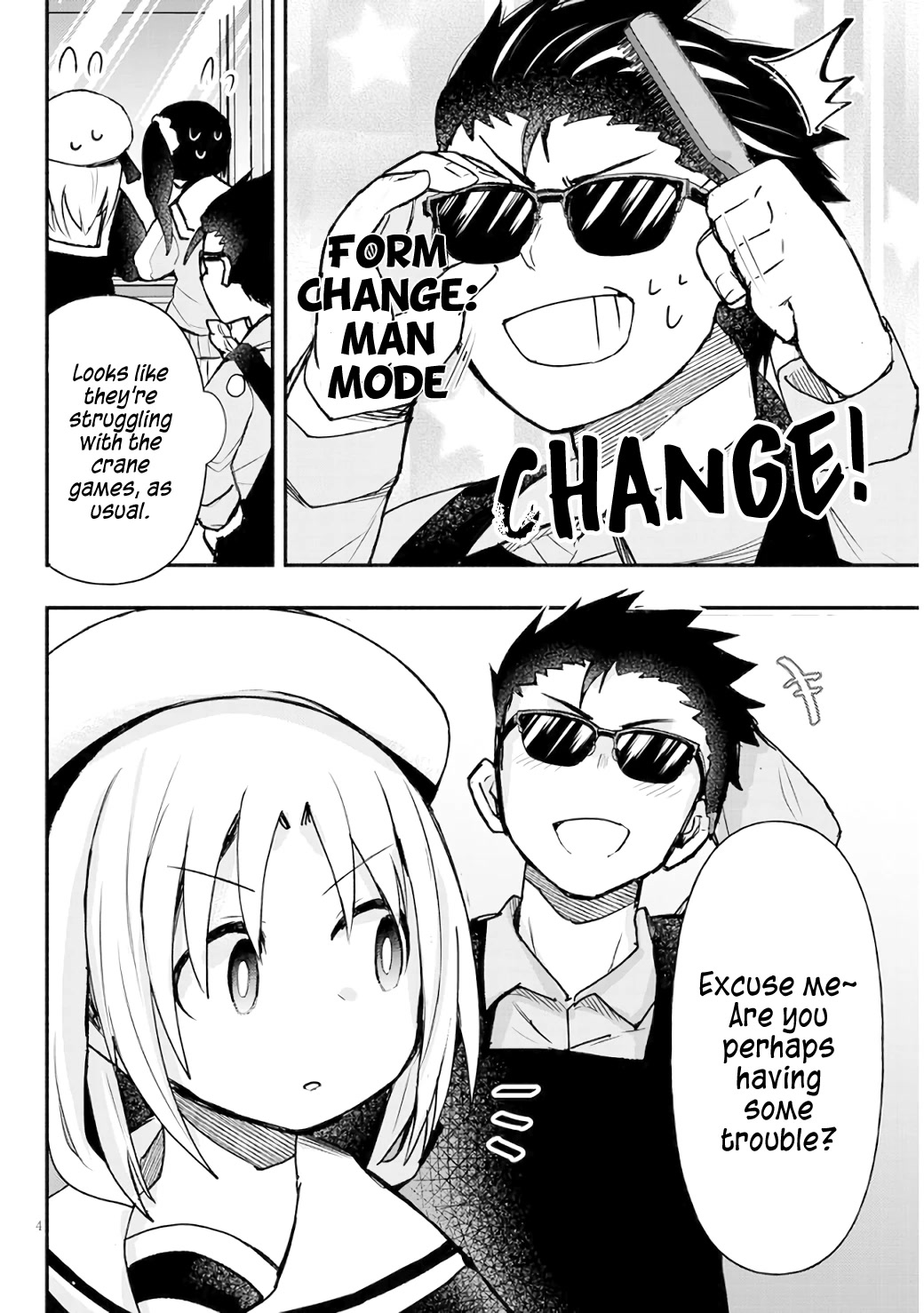 Cross-Cultural Exchange With the Girl at the Arcade chapter 7 page 4