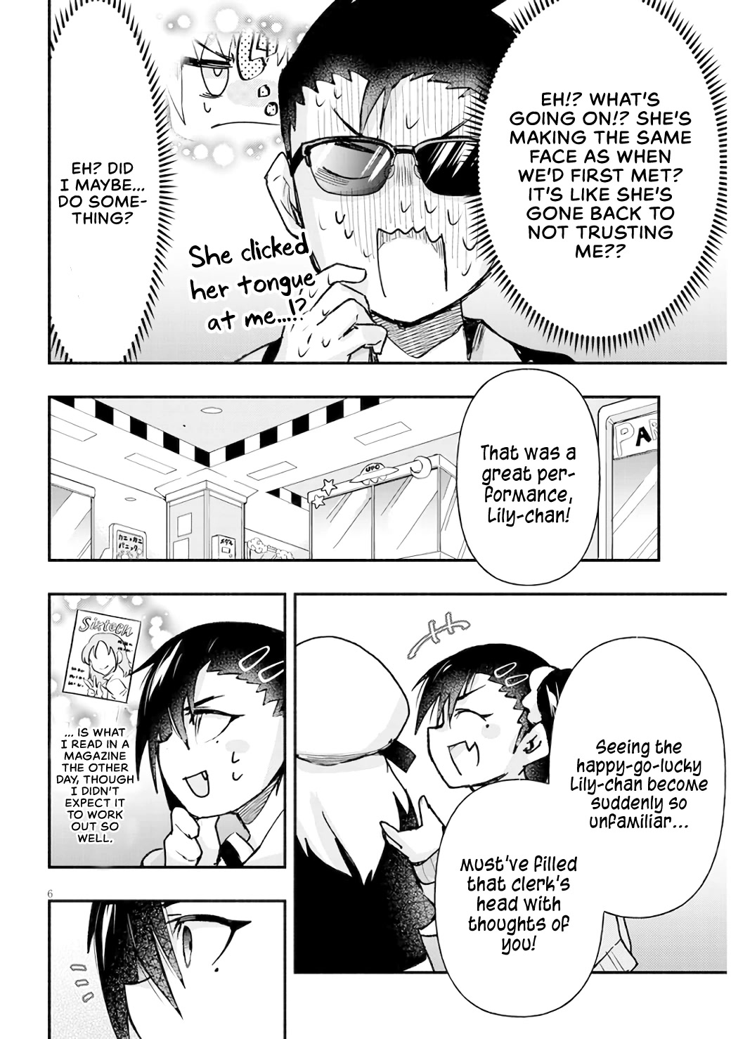 Cross-Cultural Exchange With the Girl at the Arcade chapter 7 page 6