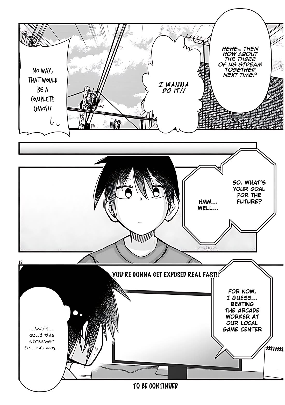 Cross-Cultural Exchange With the Girl at the Arcade chapter 70 page 12