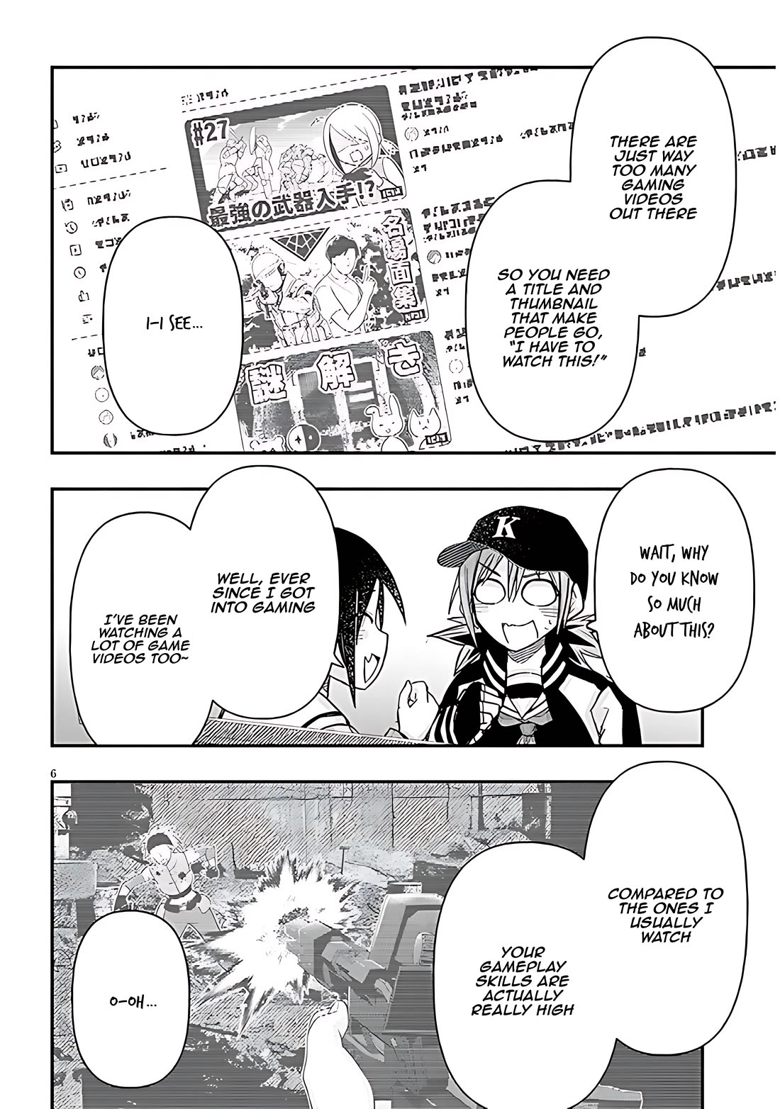 Cross-Cultural Exchange With the Girl at the Arcade chapter 70 page 6