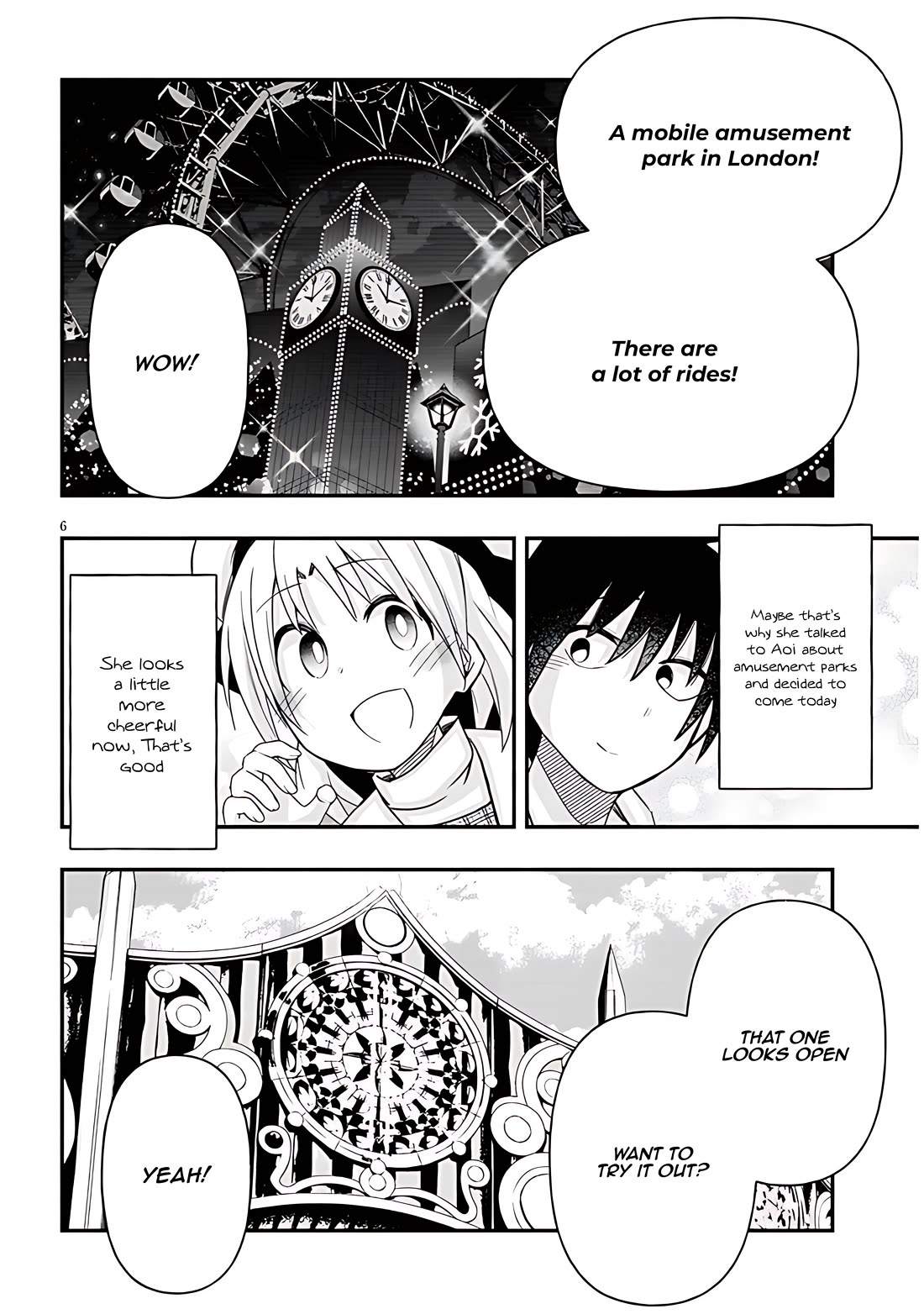 Cross-Cultural Exchange With the Girl at the Arcade chapter 71 page 6