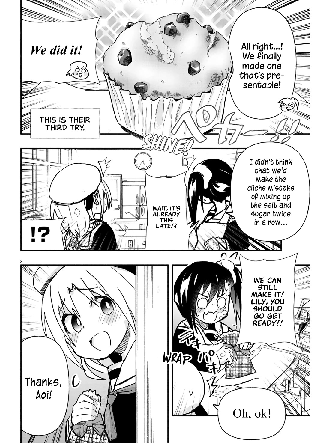 Cross-Cultural Exchange With the Girl at the Arcade chapter 8 page 8