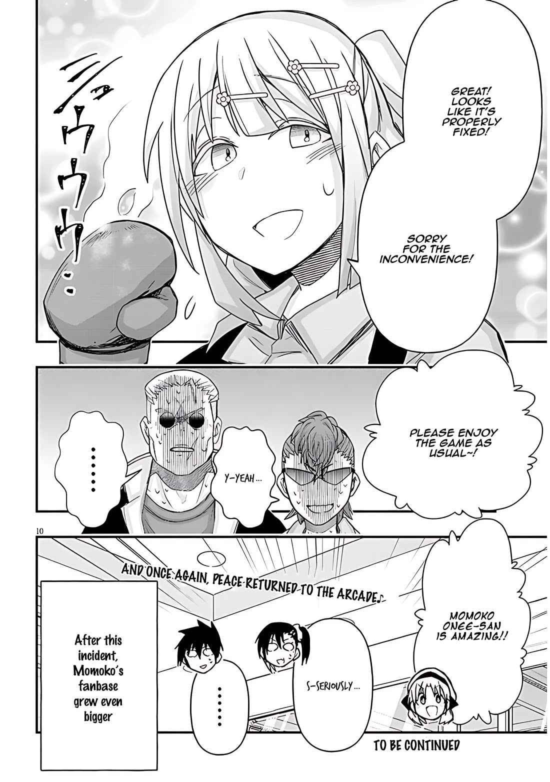 Cross-Cultural Exchange With the Girl at the Arcade chapter 81 page 10