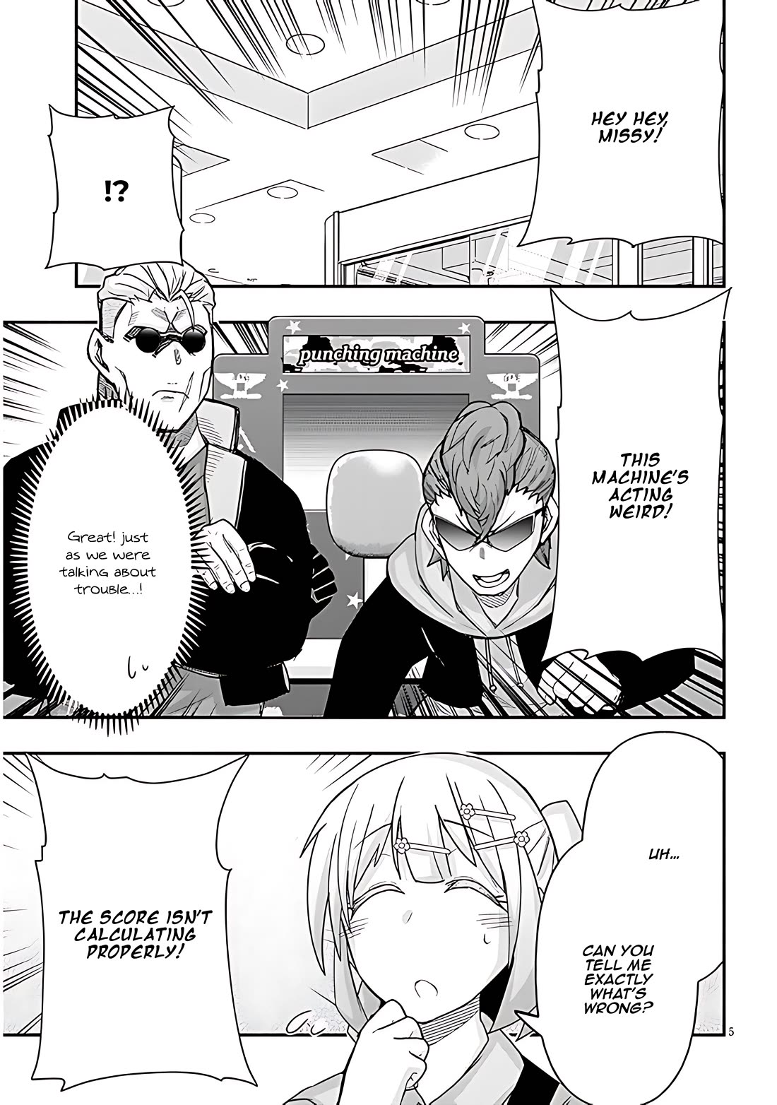 Cross-Cultural Exchange With the Girl at the Arcade chapter 81 page 5