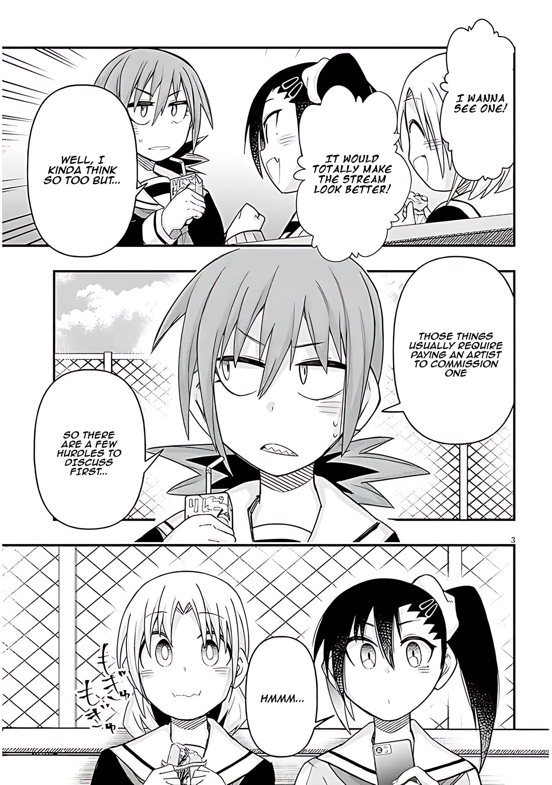 Cross-Cultural Exchange With the Girl at the Arcade chapter 84 page 3
