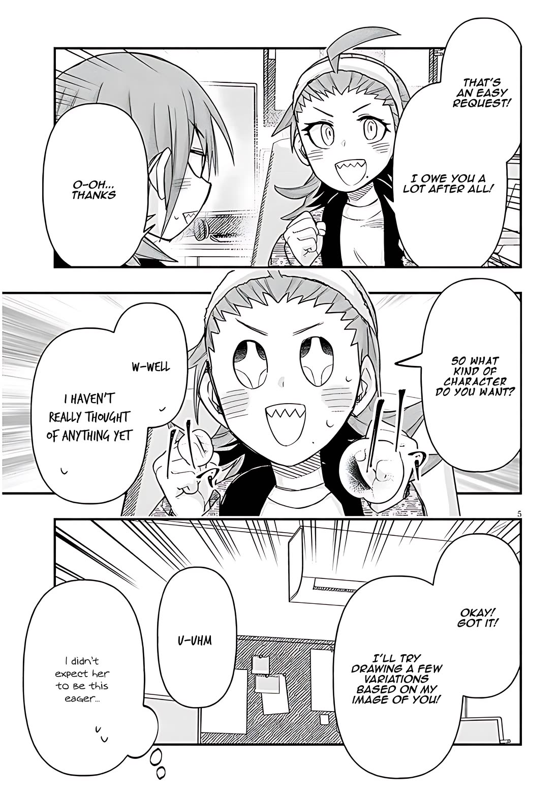 Cross-Cultural Exchange With the Girl at the Arcade chapter 84 page 5