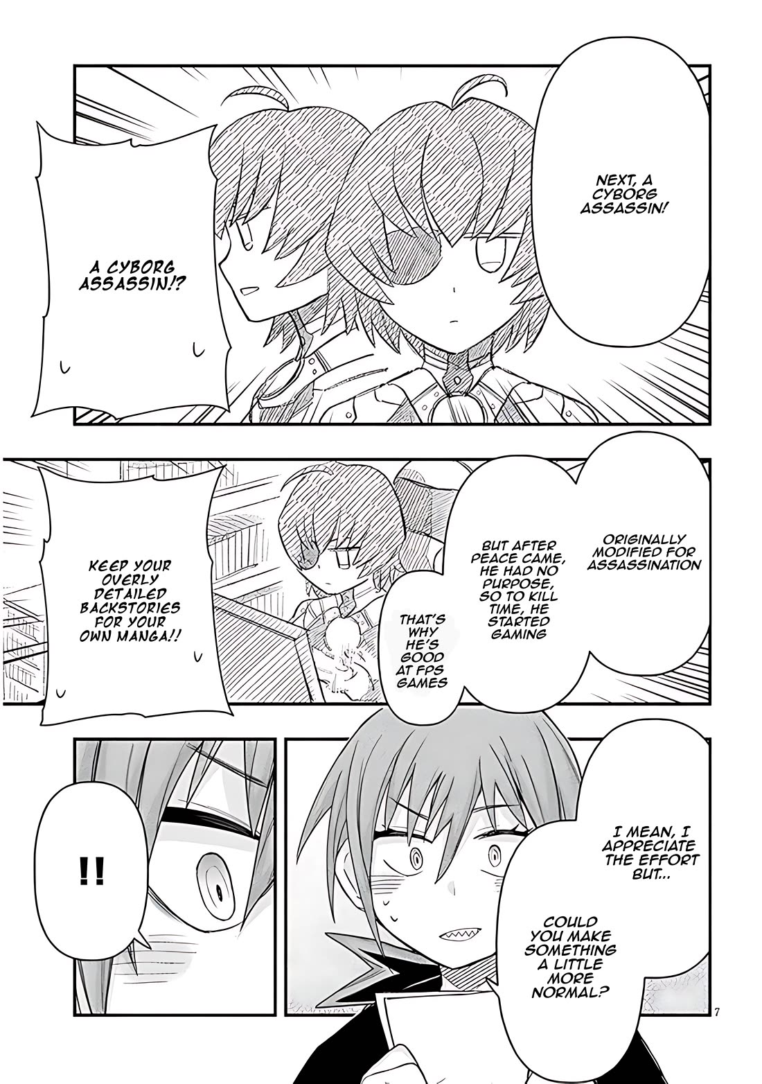 Cross-Cultural Exchange With the Girl at the Arcade chapter 84 page 7