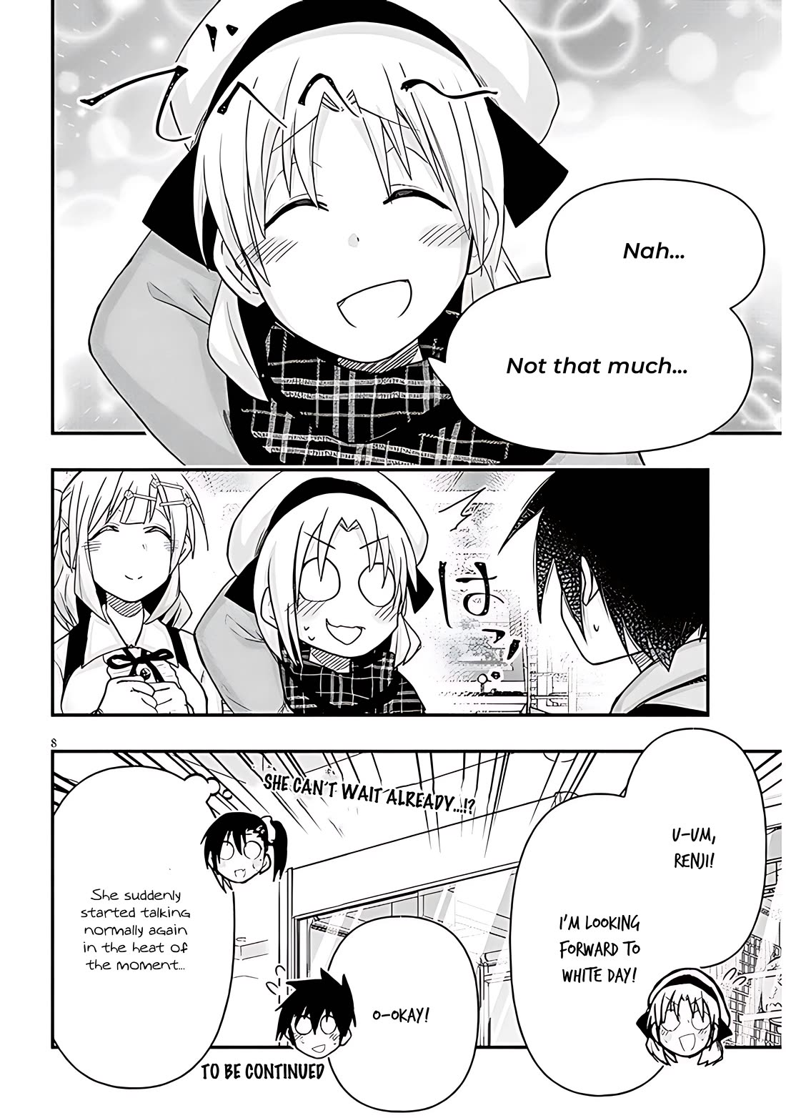 Cross-Cultural Exchange With the Girl at the Arcade chapter 88 page 8