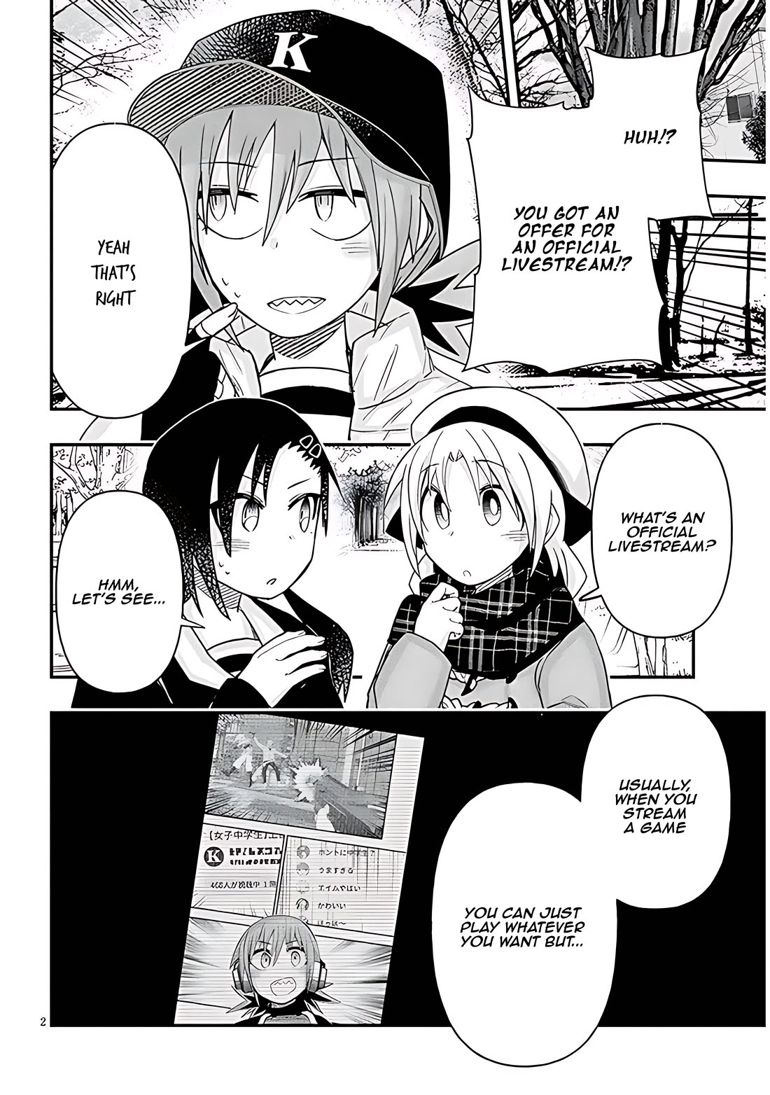 Cross-Cultural Exchange With the Girl at the Arcade chapter 89 page 2