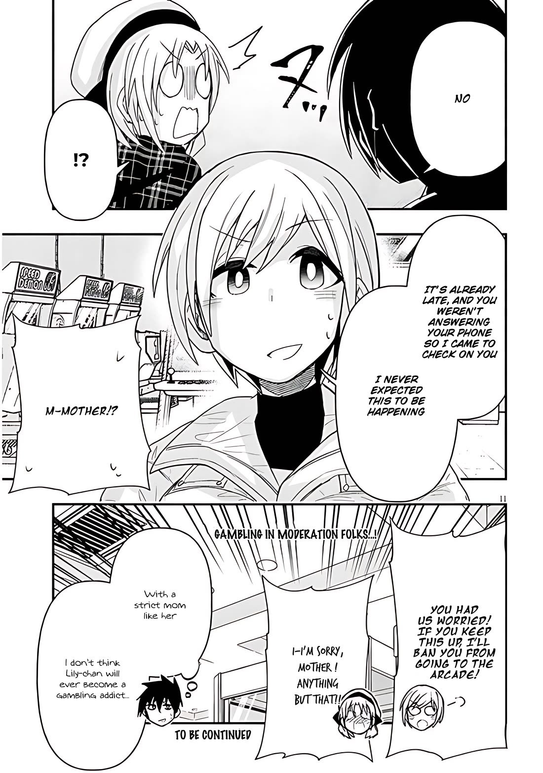 Cross-Cultural Exchange With the Girl at the Arcade chapter 92 page 11