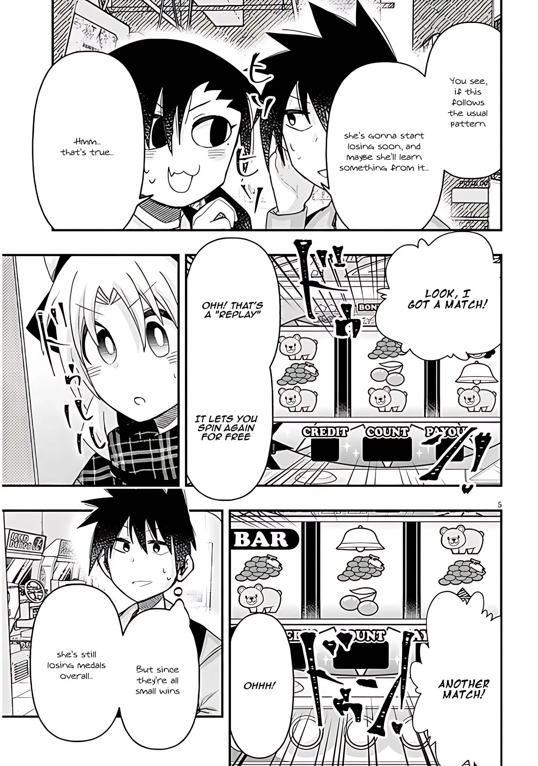 Cross-Cultural Exchange With the Girl at the Arcade chapter 92 page 5