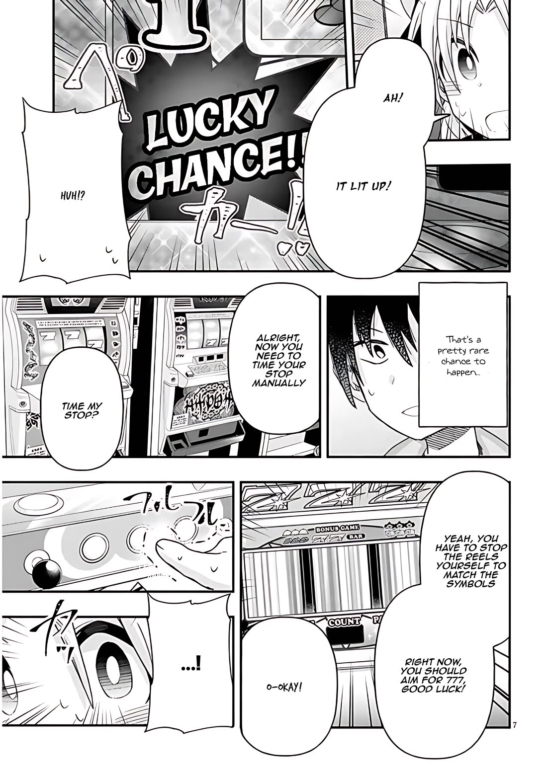 Cross-Cultural Exchange With the Girl at the Arcade chapter 92 page 7